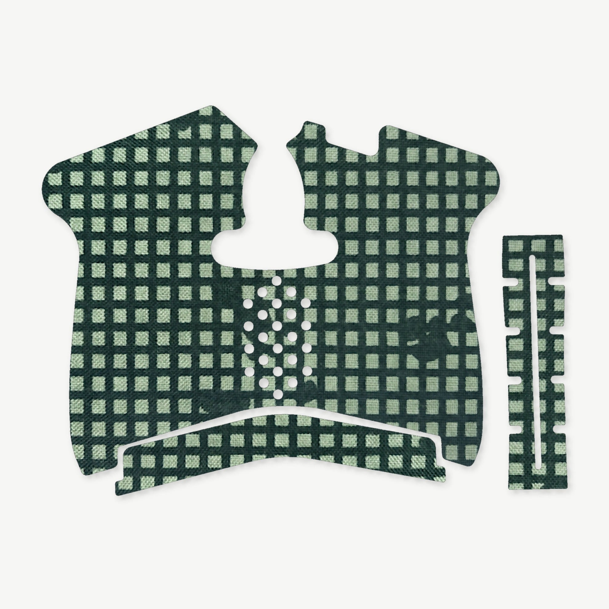 Grip Kit for Smith & Wesson M&P Shield 1.0 - die-cut Cordura 1000D kit pieces in Desert Night Camo - Combat Textiles