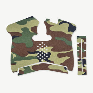Grip Kit for Smith & Wesson M&P Shield 1.0 - die-cut Cordura 1000D kit pieces in M81 Woodland - Combat Textiles