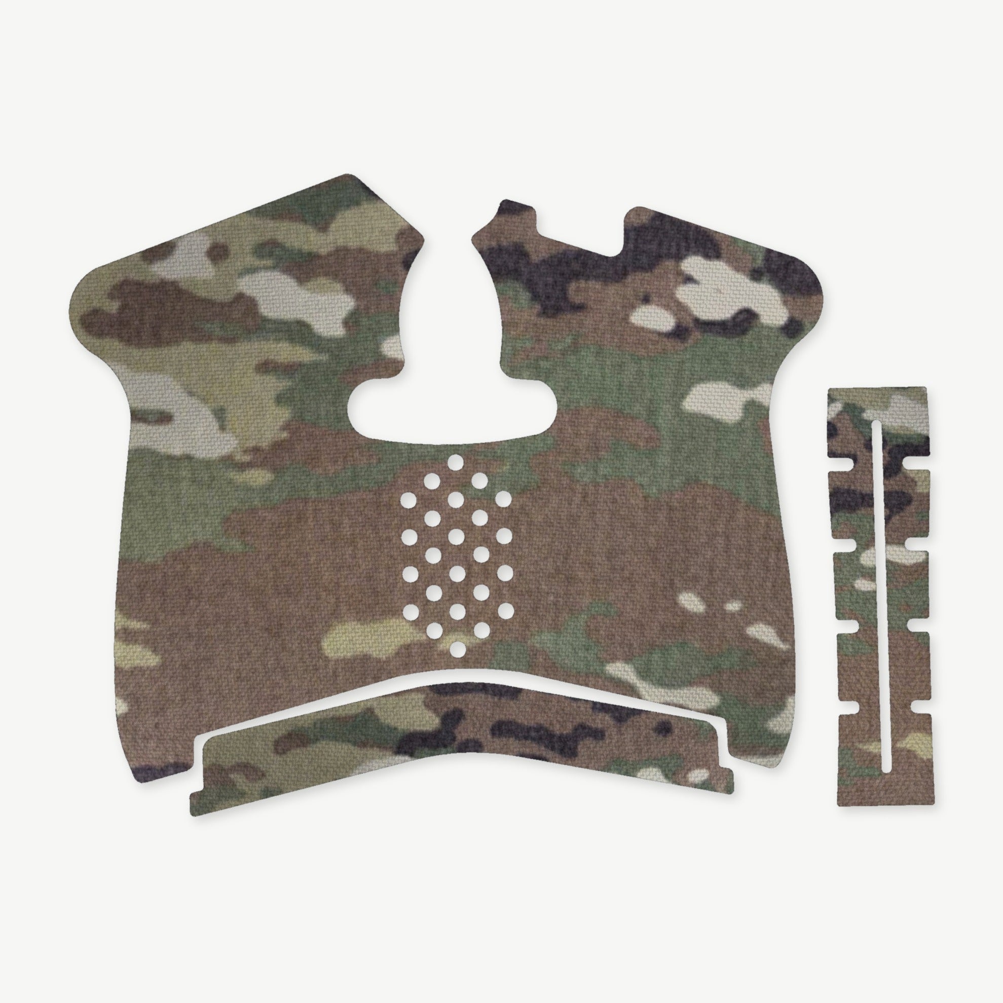 Grip Kit for Smith & Wesson M&P Shield 1.0 - die-cut Cordura 1000D kit pieces in MultiCam - Combat Textiles