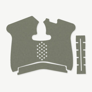 Grip Kit for Smith & Wesson M&P Shield 1.0 - die-cut Cordura 1000D kit pieces in OD Green - Combat Textiles