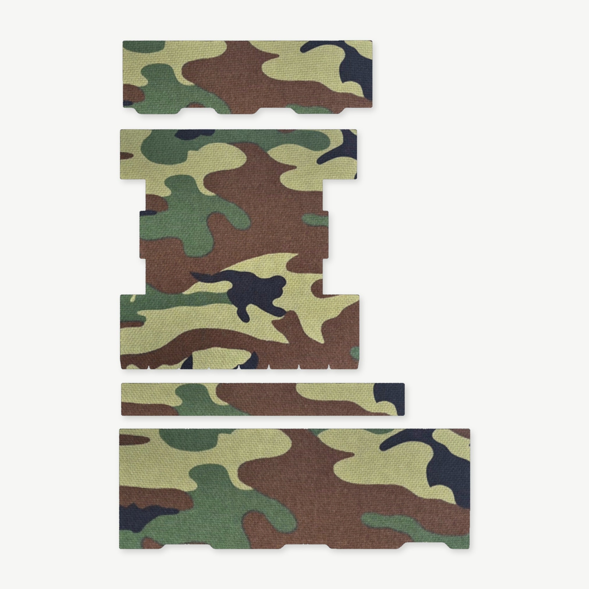 Light Wrap Kit for Streamlight ProTac Rail-Mount 2 - die-cut Cordura 1000D kit pieces in M81 Woodland - Combat Textiles