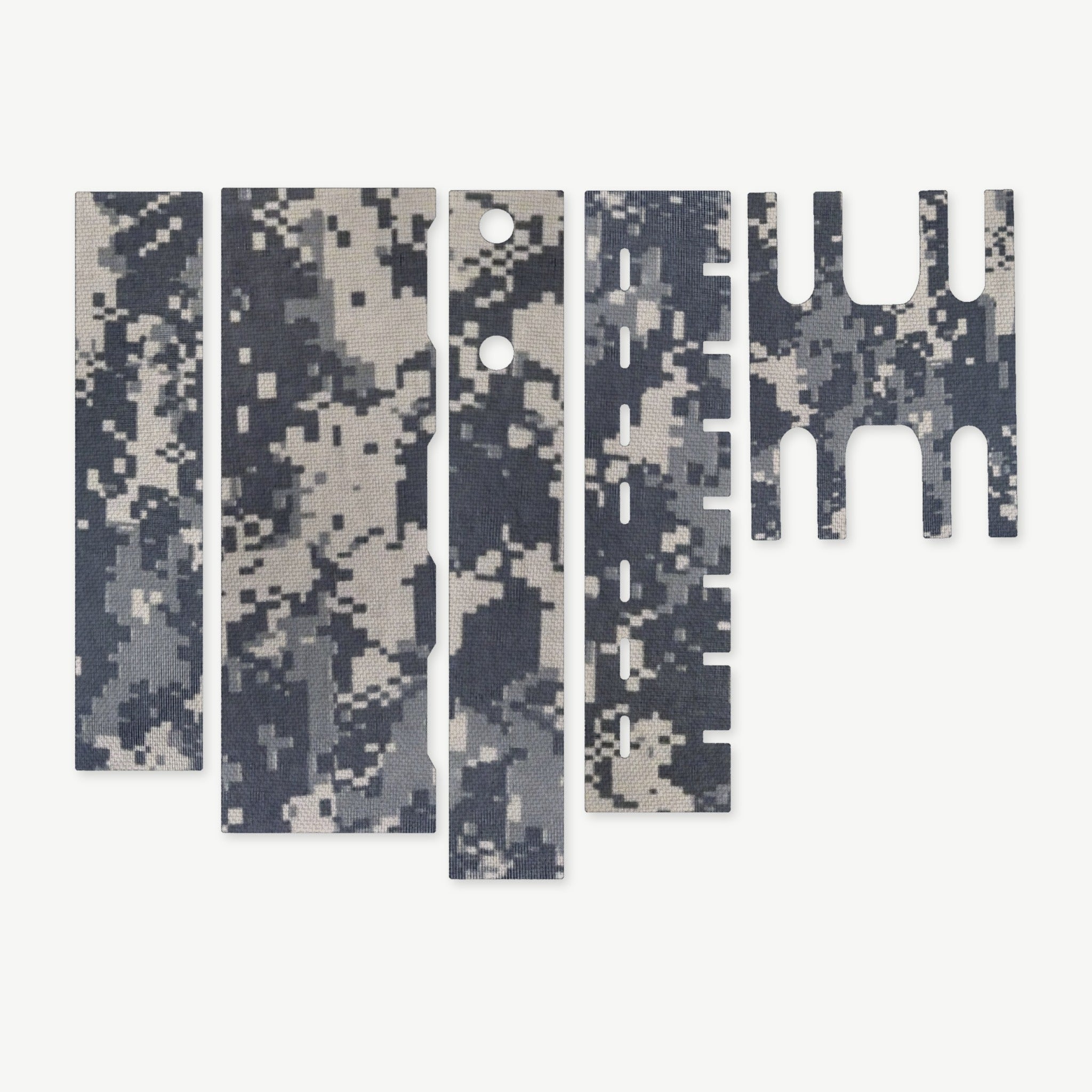 Light Wrap Kit for Streamlight ProTac HL-X Laser - die-cut Cordura 1000D kit pieces in ACU - Combat Textiles