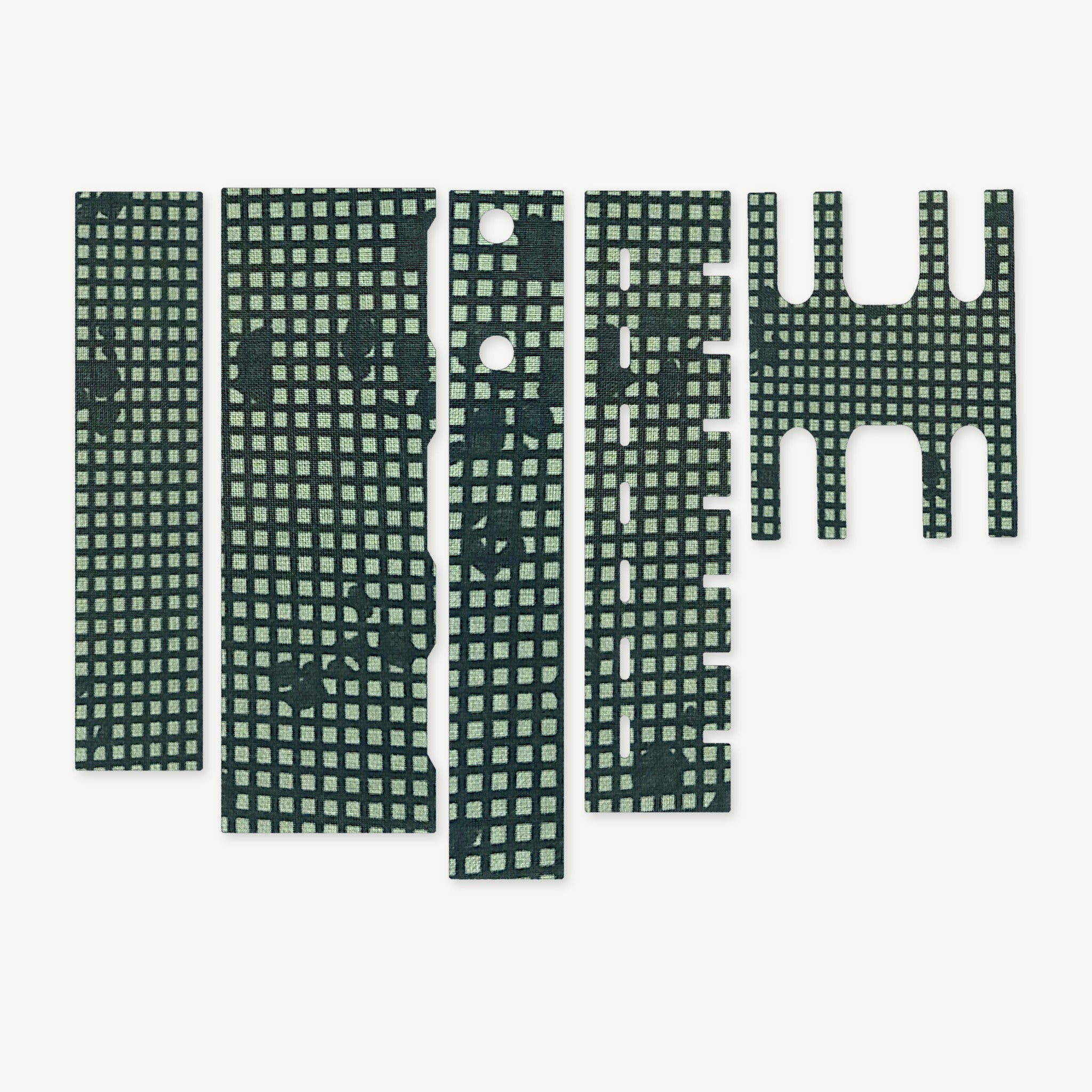 Light Wrap Kit for Streamlight ProTac HL-X Laser - die-cut Cordura 1000D kit pieces in Desert Night Camo - Combat Textiles