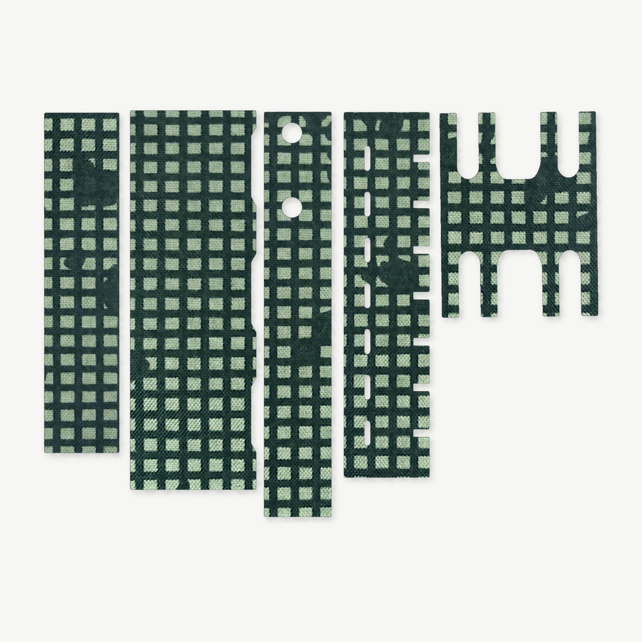 Light Wrap Kit for Streamlight ProTac HL-X Laser - die-cut Cordura 1000D kit pieces in Desert Night Camo - Combat Textiles