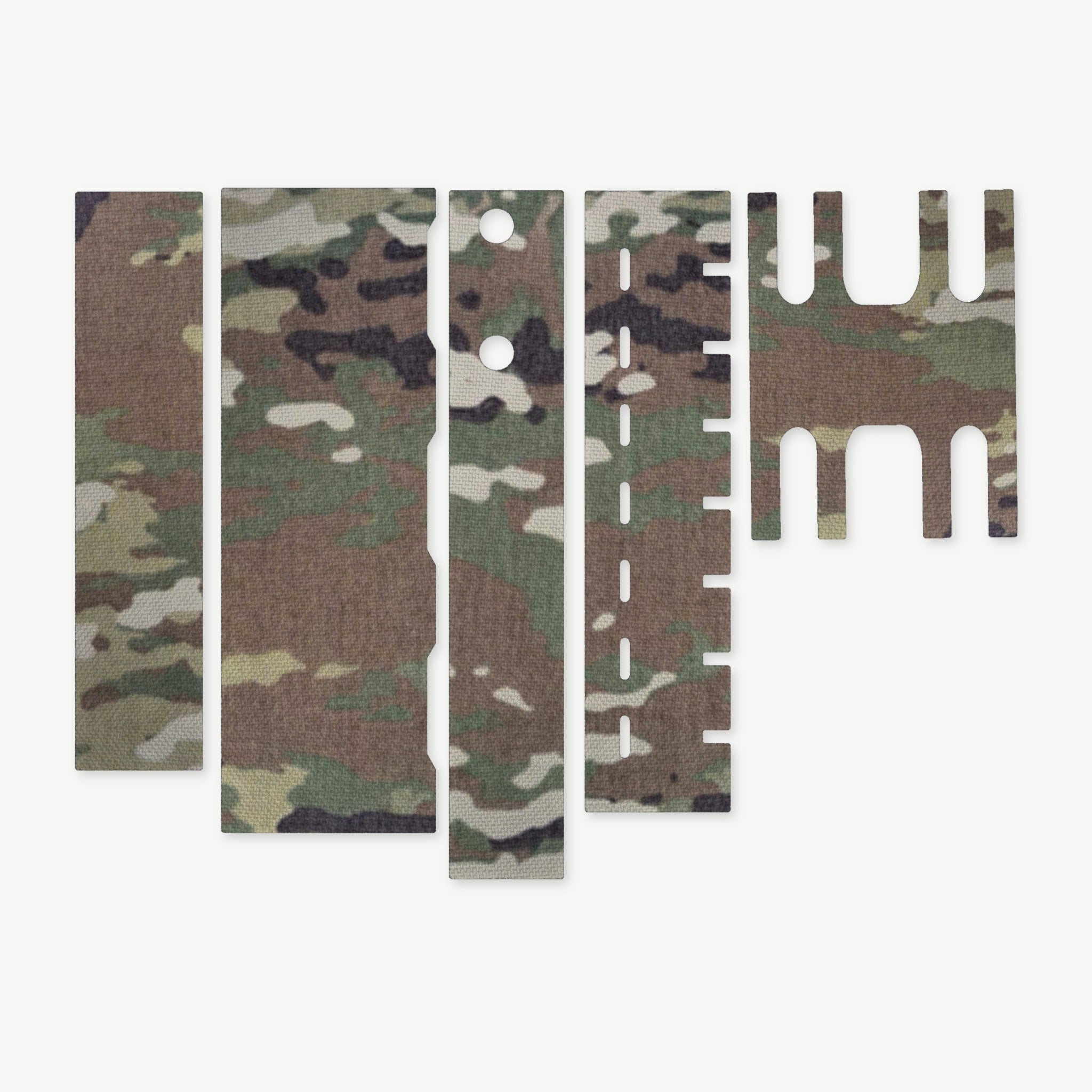 Light Wrap Kit for Streamlight ProTac HL-X Laser - die-cut Cordura 1000D kit pieces in MultiCam - Combat Textiles