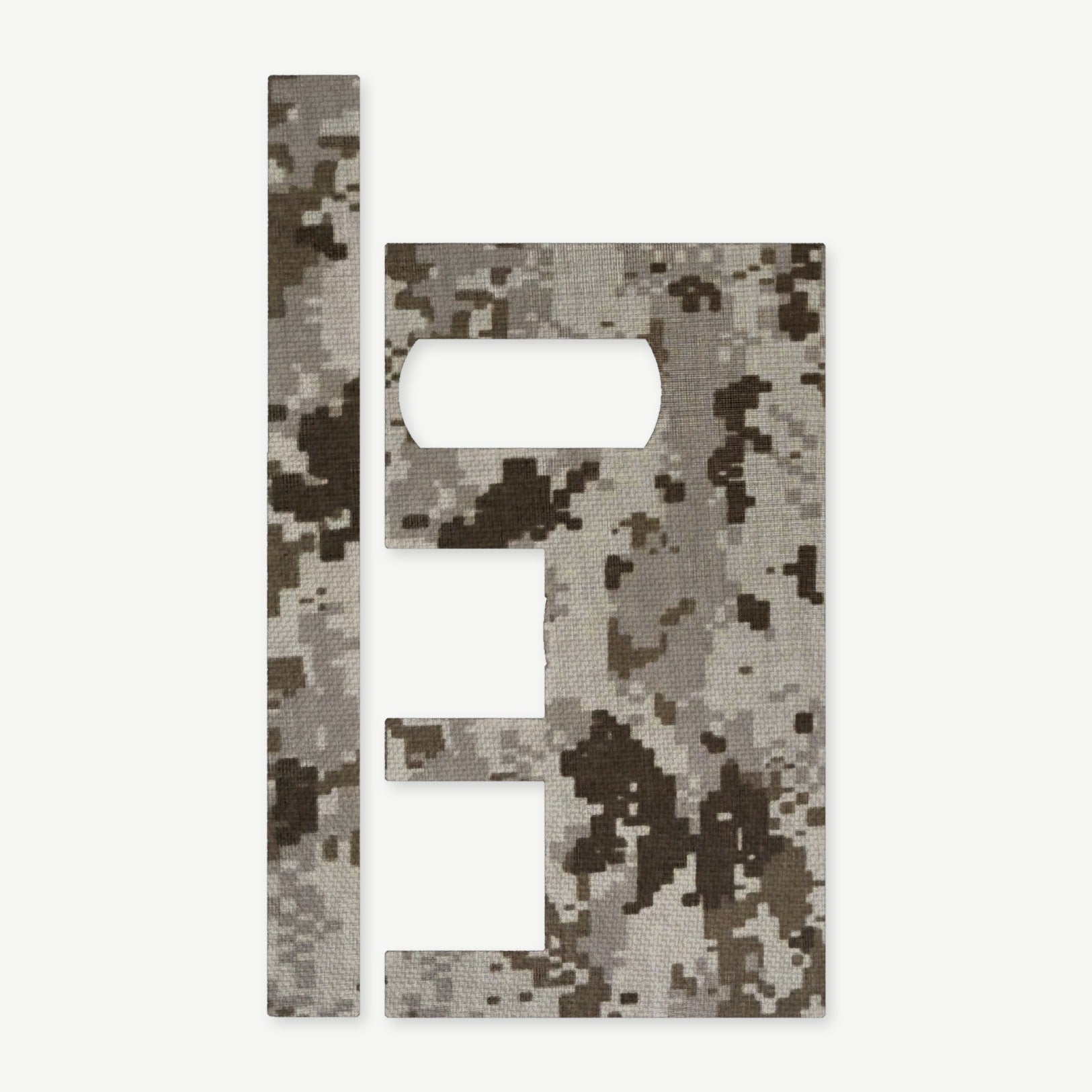 Optic Wrap Kit for Trijicon 3x Magnifier for MRO - die-cut Cordura 1000D kit pieces in ACU (Desert) - Combat Textiles