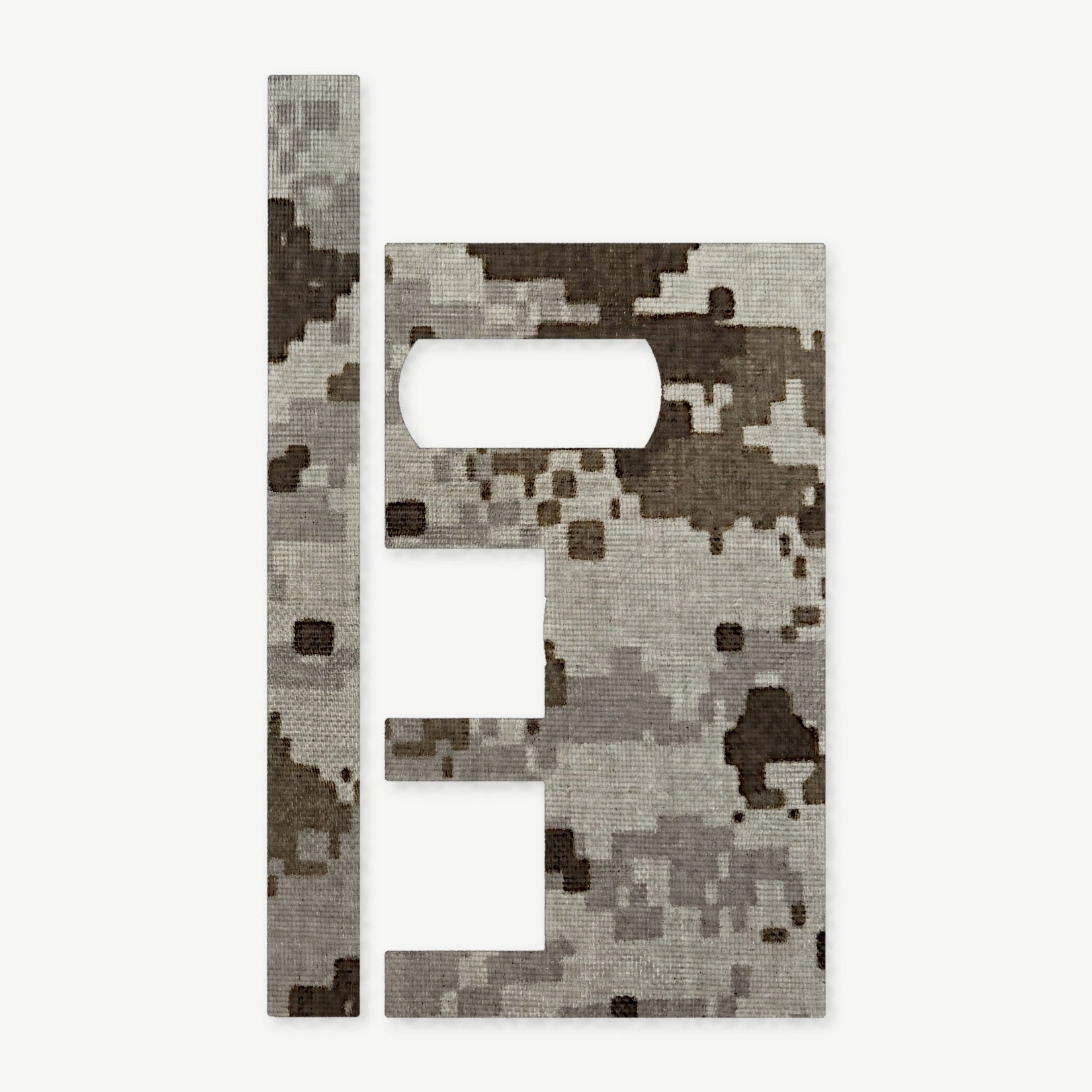 Optic Wrap Kit for Trijicon 3x Magnifier for MRO - die-cut Cordura 1000D kit pieces in ACU (Desert) - Combat Textiles
