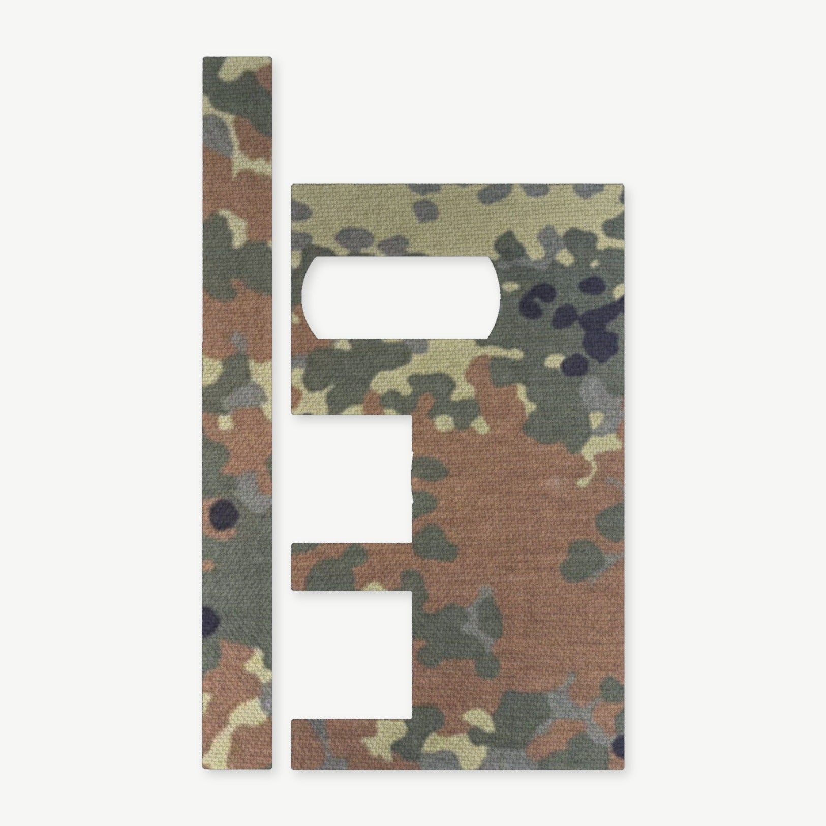 Optic Wrap Kit for Trijicon 3x Magnifier for MRO - die-cut Cordura 1000D kit pieces in Flecktarn - Combat Textiles