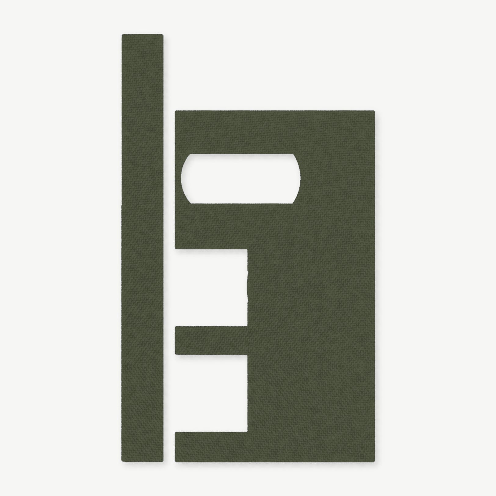 Optic Wrap Kit for Trijicon 3x Magnifier for MRO - die-cut Cordura 1000D kit pieces in OD Green - Combat Textiles