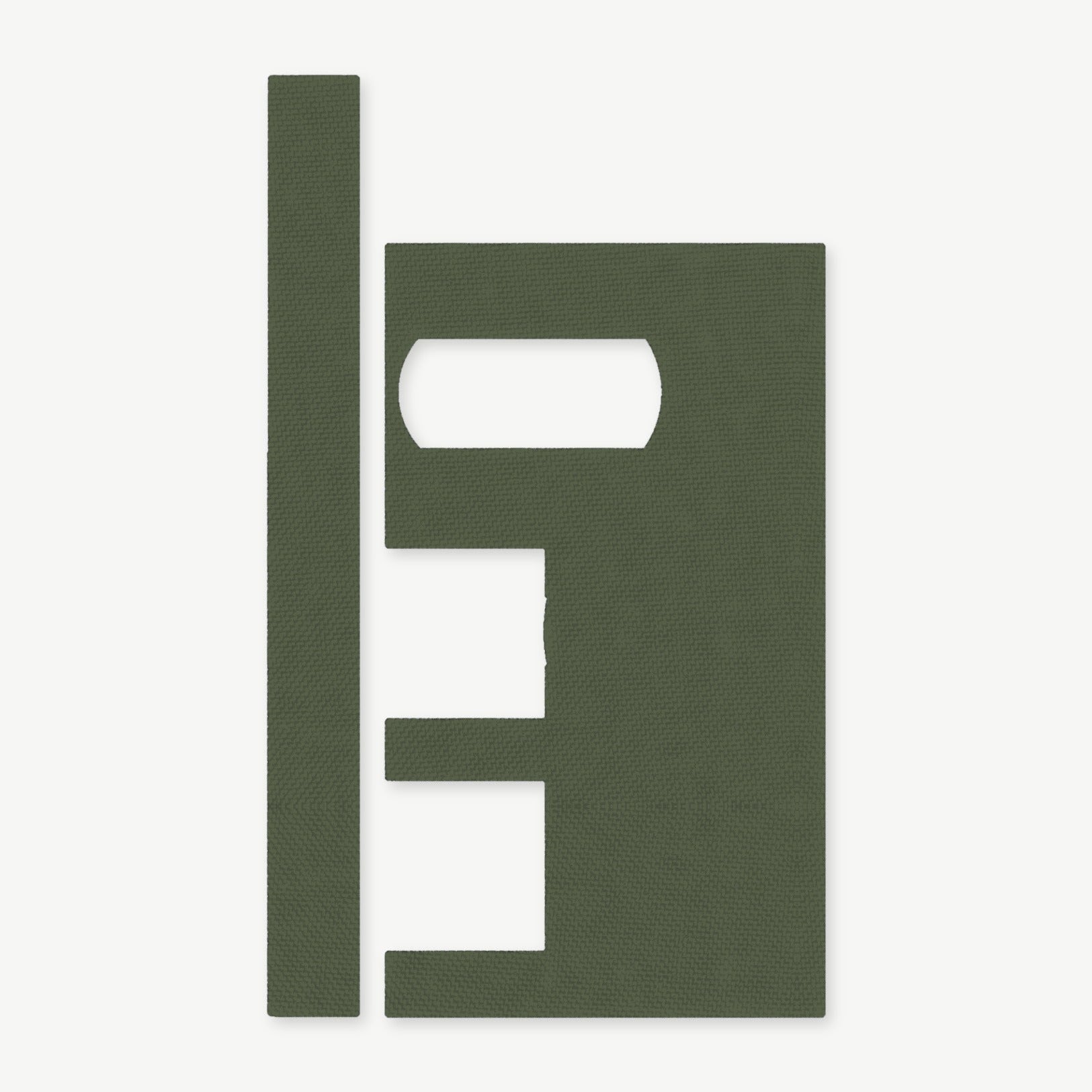 Optic Wrap Kit for Trijicon 3x Magnifier for MRO - die-cut Cordura 1000D kit pieces in Ranger Green - Combat Textiles