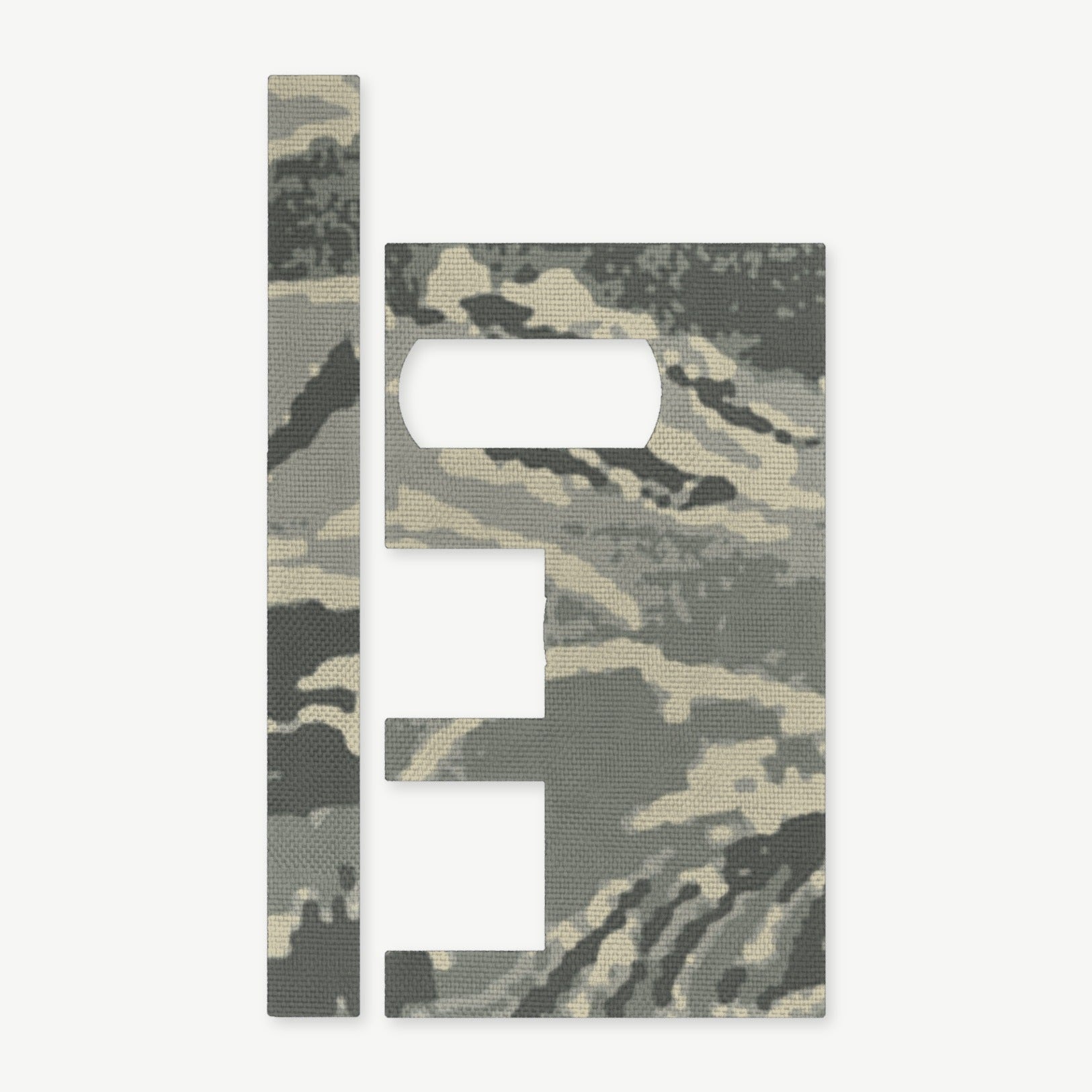 Optic Wrap Kit for Trijicon 3x Magnifier for MRO - die-cut Cordura 1000D kit pieces in Tiger Stripe (ABU) - Combat Textiles