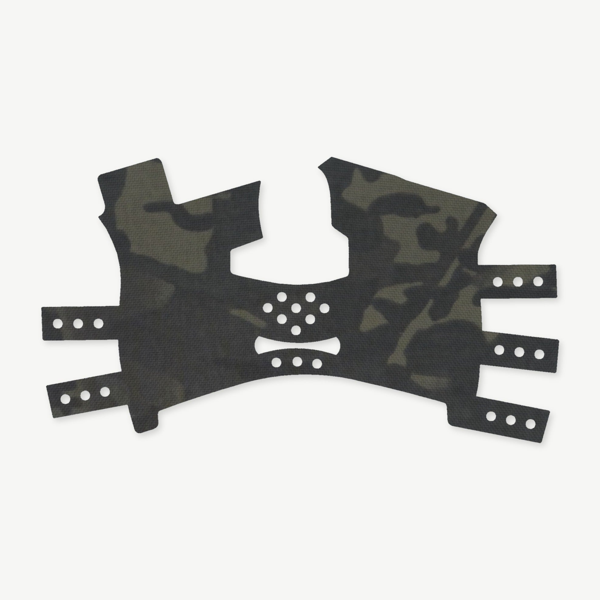 Grip Kit for Smith & Wesson Bodyguard - die-cut Cordura 1000D kit pieces in MultiCam Black - Combat Textiles