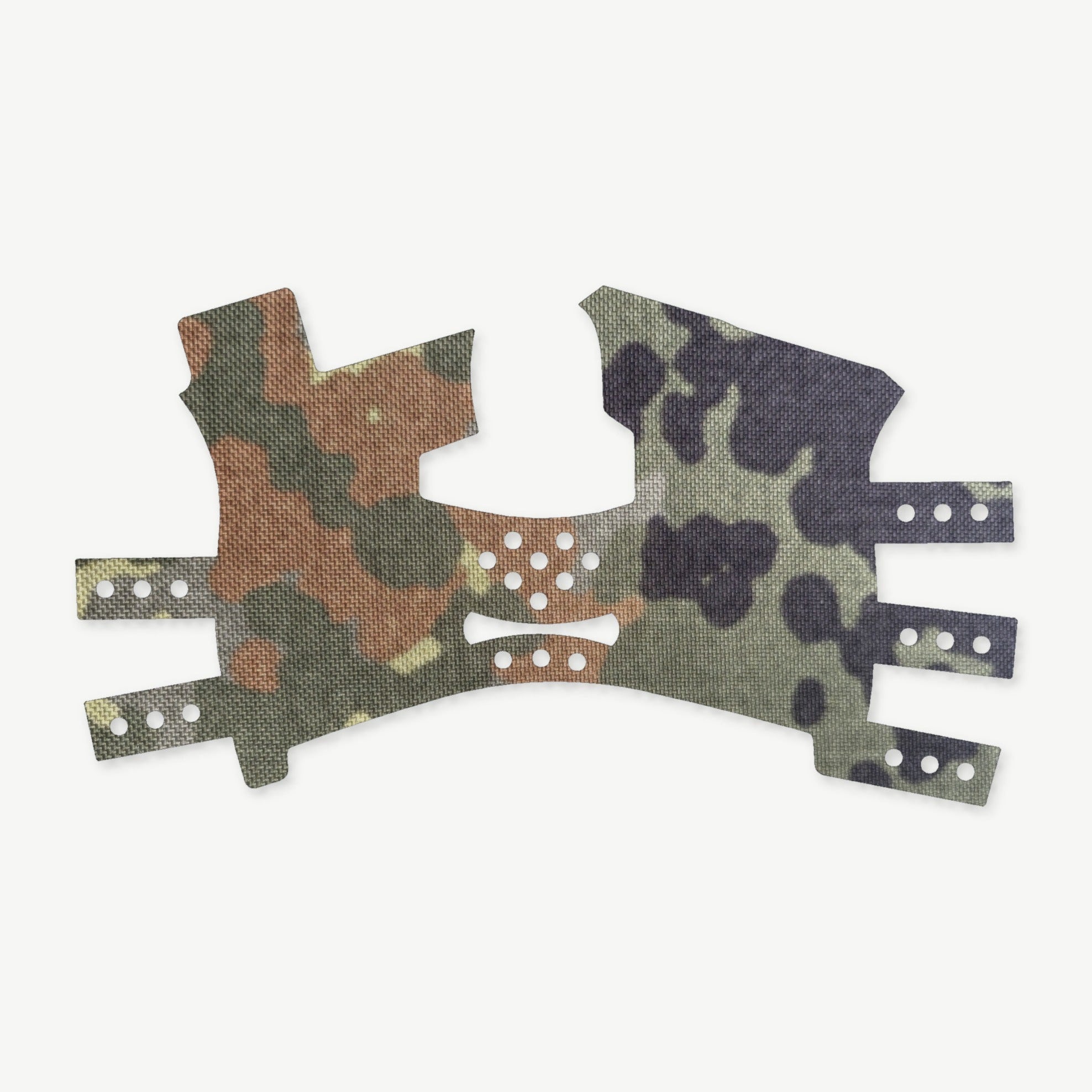 Grip Kit for Smith & Wesson Bodyguard - die-cut Cordura 1000D kit pieces in Flecktarn - Combat Textiles