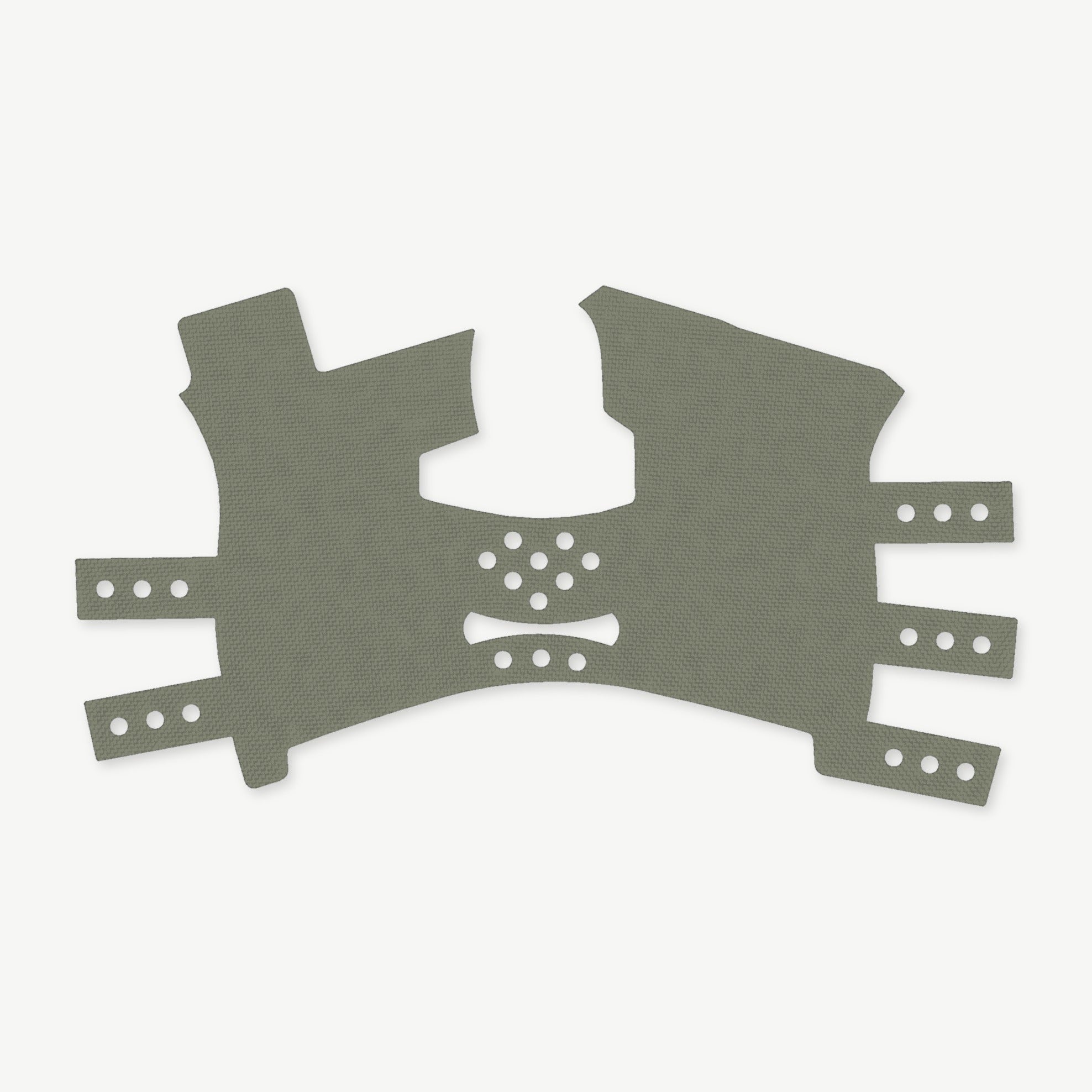 Grip Kit for Smith & Wesson Bodyguard - die-cut Cordura 1000D kit pieces in OD Green - Combat Textiles