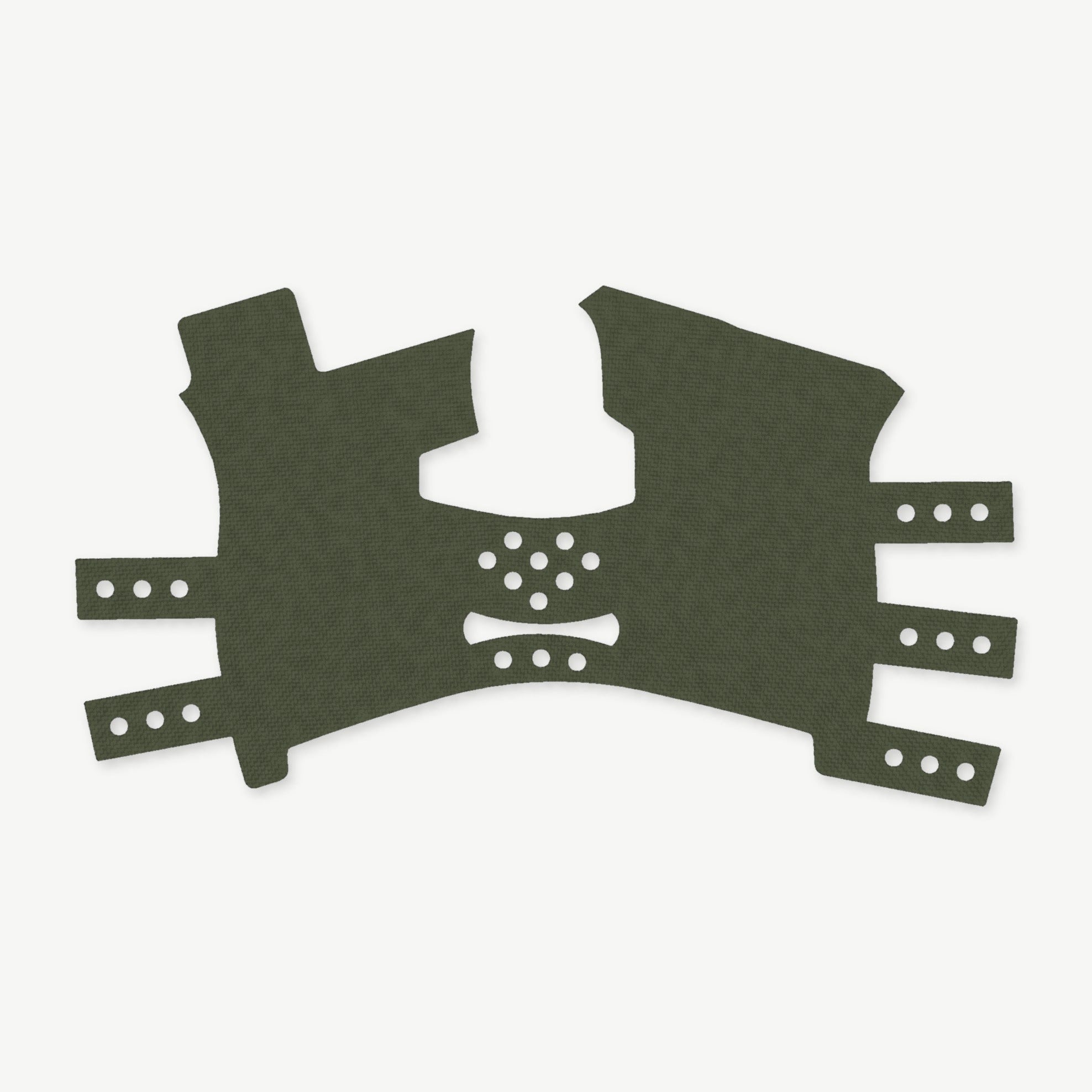 Grip Kit for Smith & Wesson Bodyguard - die-cut Cordura 1000D kit pieces in OD Green - Combat Textiles