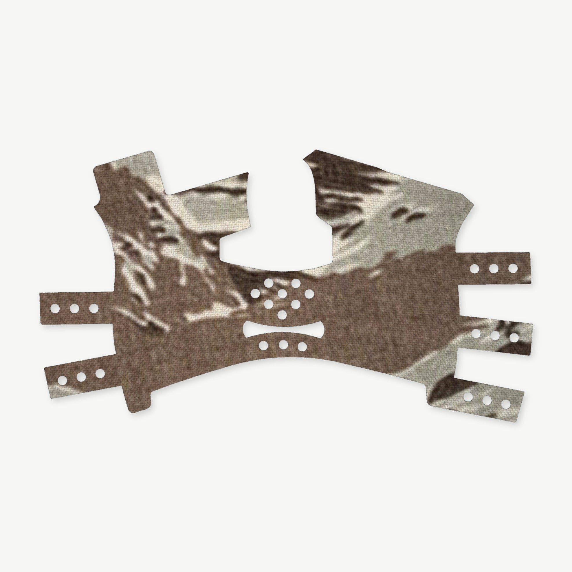 Grip Kit for Smith & Wesson Bodyguard - die-cut Cordura 1000D kit pieces in Tiger Stripe (ABU) - Combat Textiles
