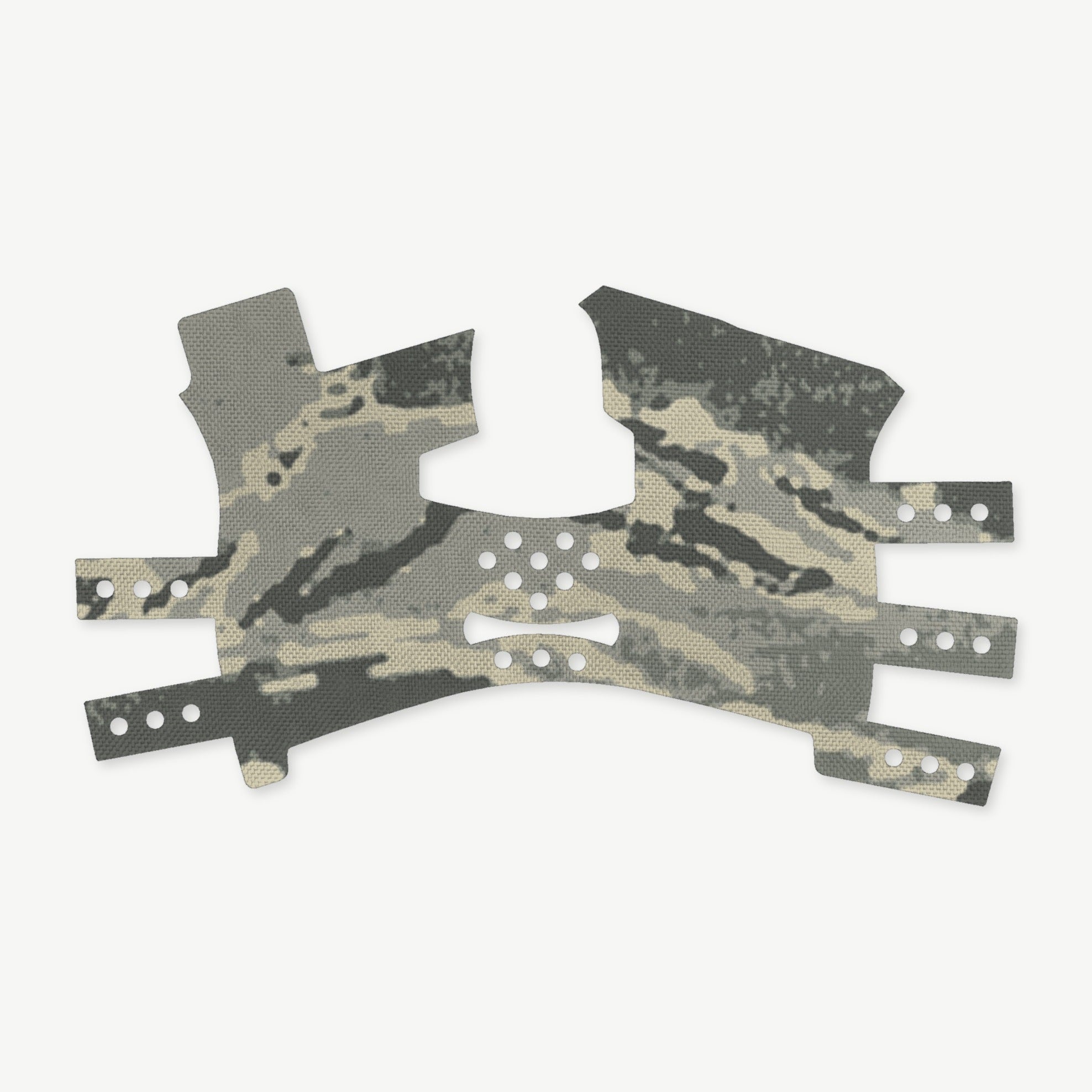 Grip Kit for Smith & Wesson Bodyguard - die-cut Cordura 1000D kit pieces in Tiger Stripe (ABU) - Combat Textiles