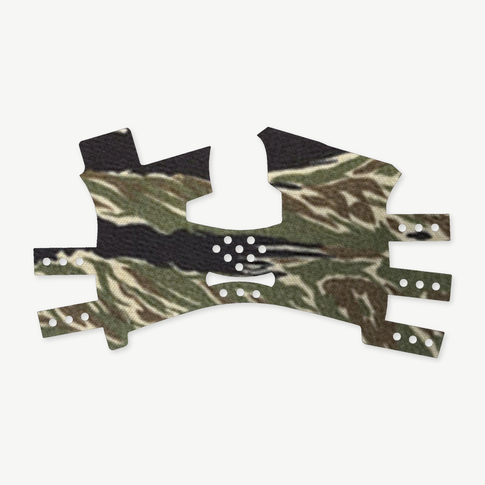 Grip Kit for Smith & Wesson Bodyguard - die-cut Cordura 1000D kit pieces in Tiger Stripe (Green/Black) - Combat Textiles