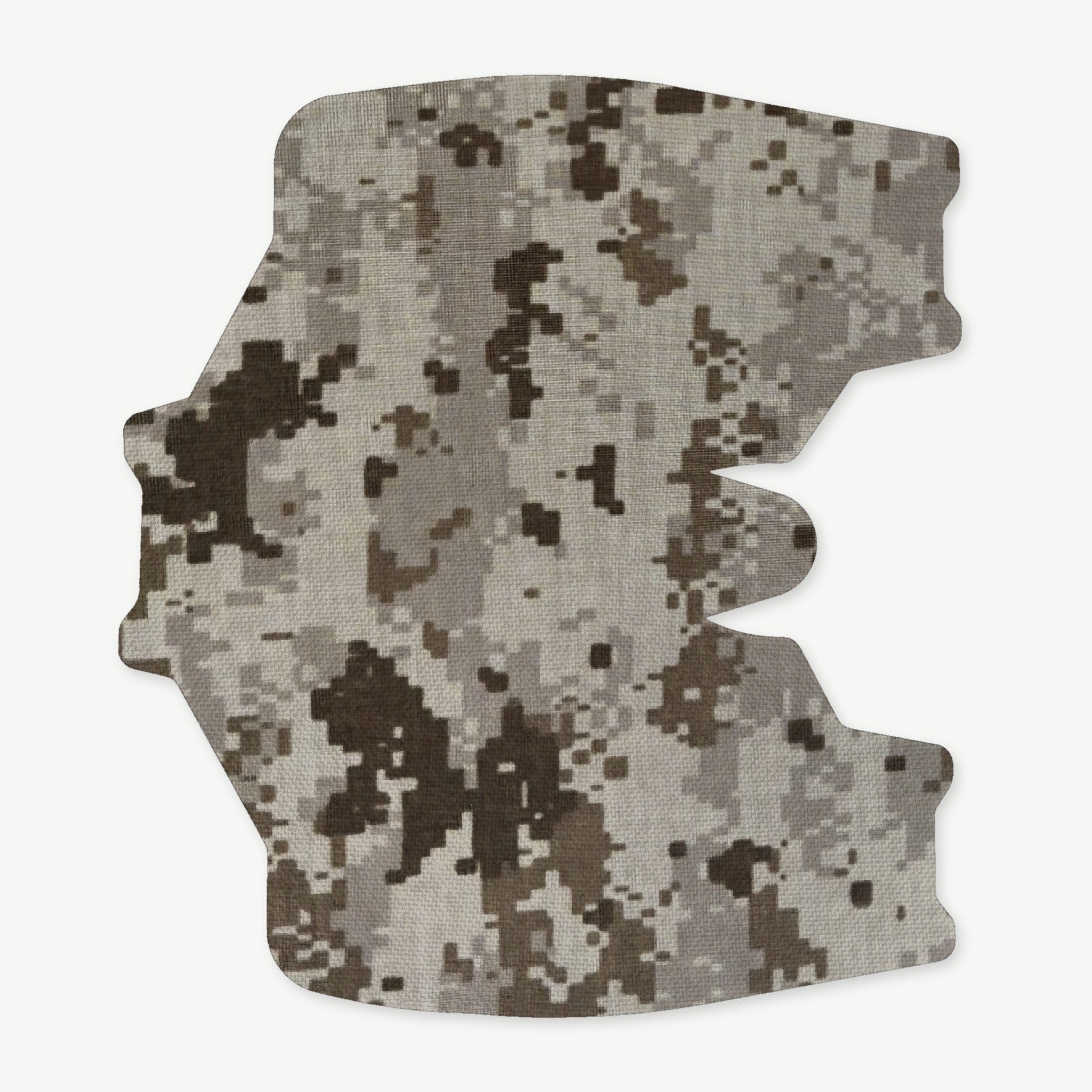 Stock Wrap Kit for A*B Arms Urban Sniper Stock (USS/X/XDE) - die-cut Cordura 1000D kit pieces in ACU (Desert) - Combat Textiles