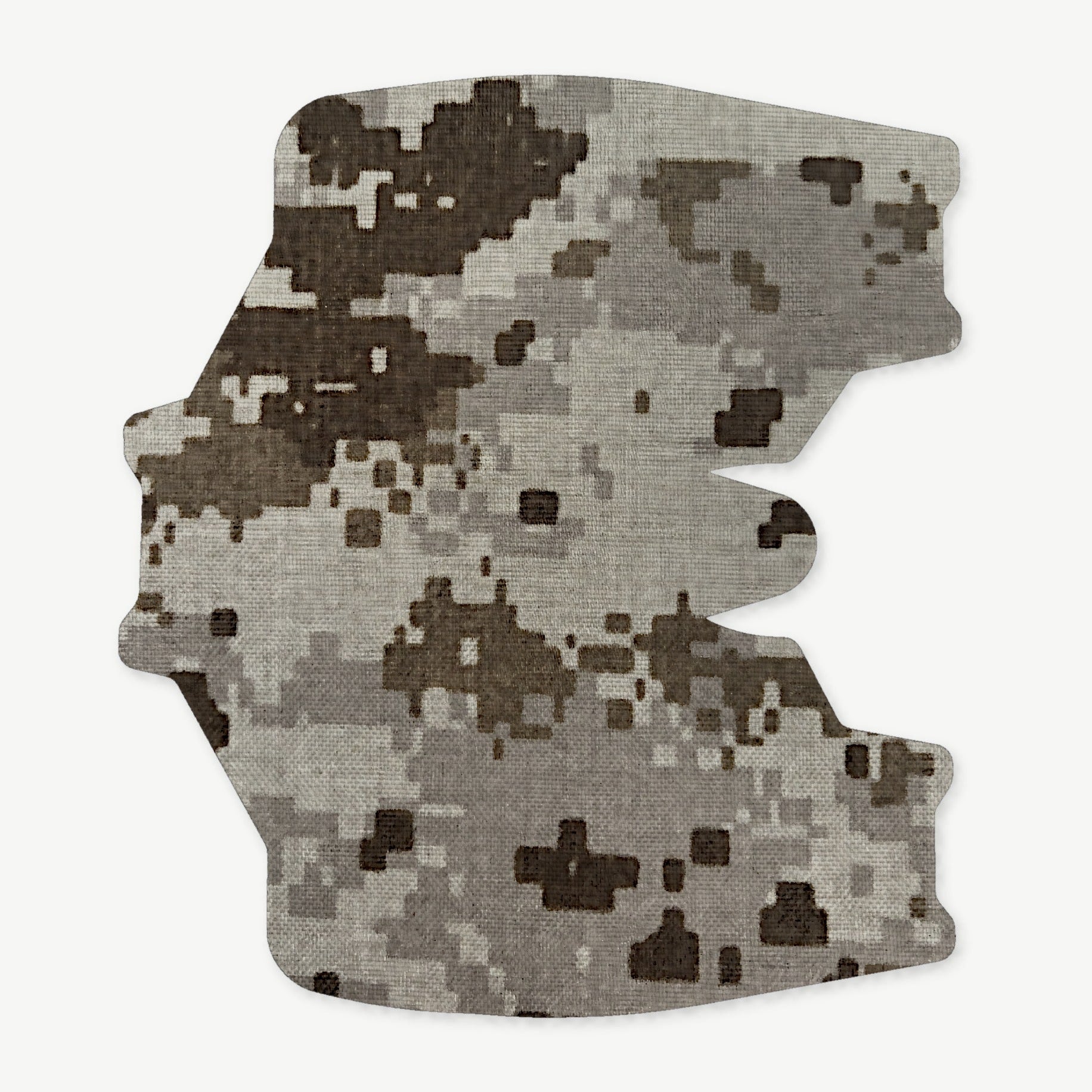 Stock Wrap Kit for A*B Arms Urban Sniper Stock (USS/X/XDE) - die-cut Cordura 1000D kit pieces in ACU (Desert) - Combat Textiles