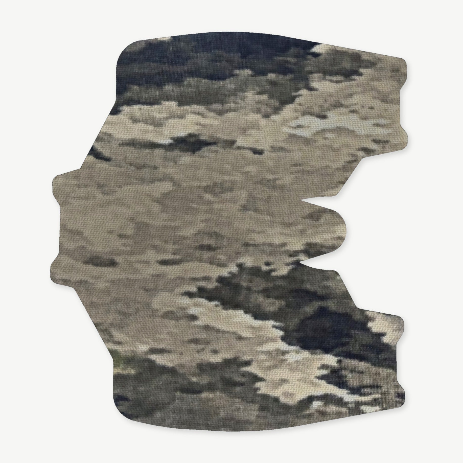 Stock Wrap Kit for A*B Arms Urban Sniper Stock (USS/X/XDE) - die-cut Cordura 1000D kit pieces in A-TACS iX - Combat Textiles