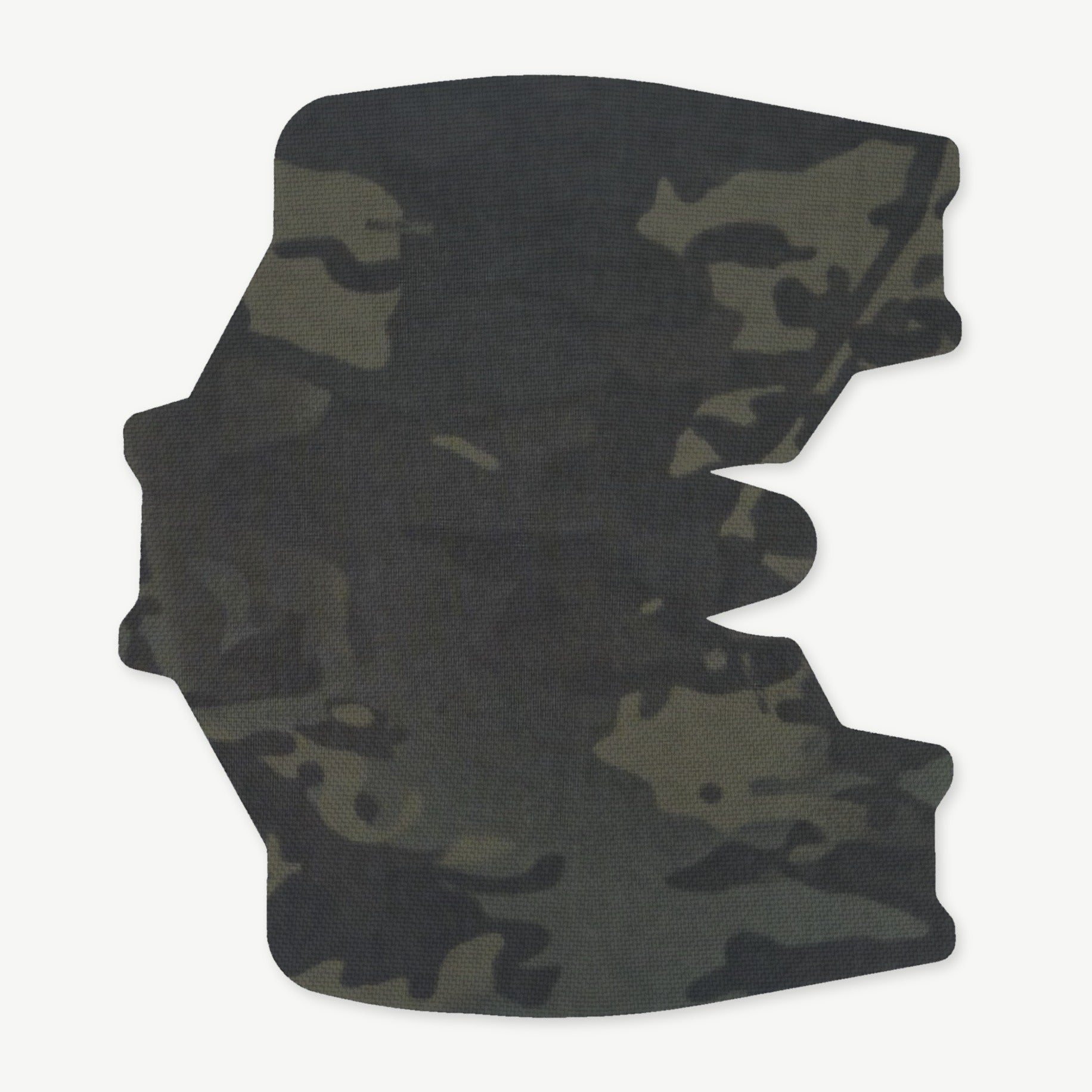 Stock Wrap Kit for A*B Arms Urban Sniper Stock (USS/X/XDE) - die-cut Cordura 1000D kit pieces in MultiCam Black - Combat Textiles