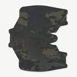 Stock Wrap Kit for A*B Arms Urban Sniper Stock (USS/X/XDE) - die-cut Cordura 1000D kit pieces in MultiCam Black - Combat Textiles
