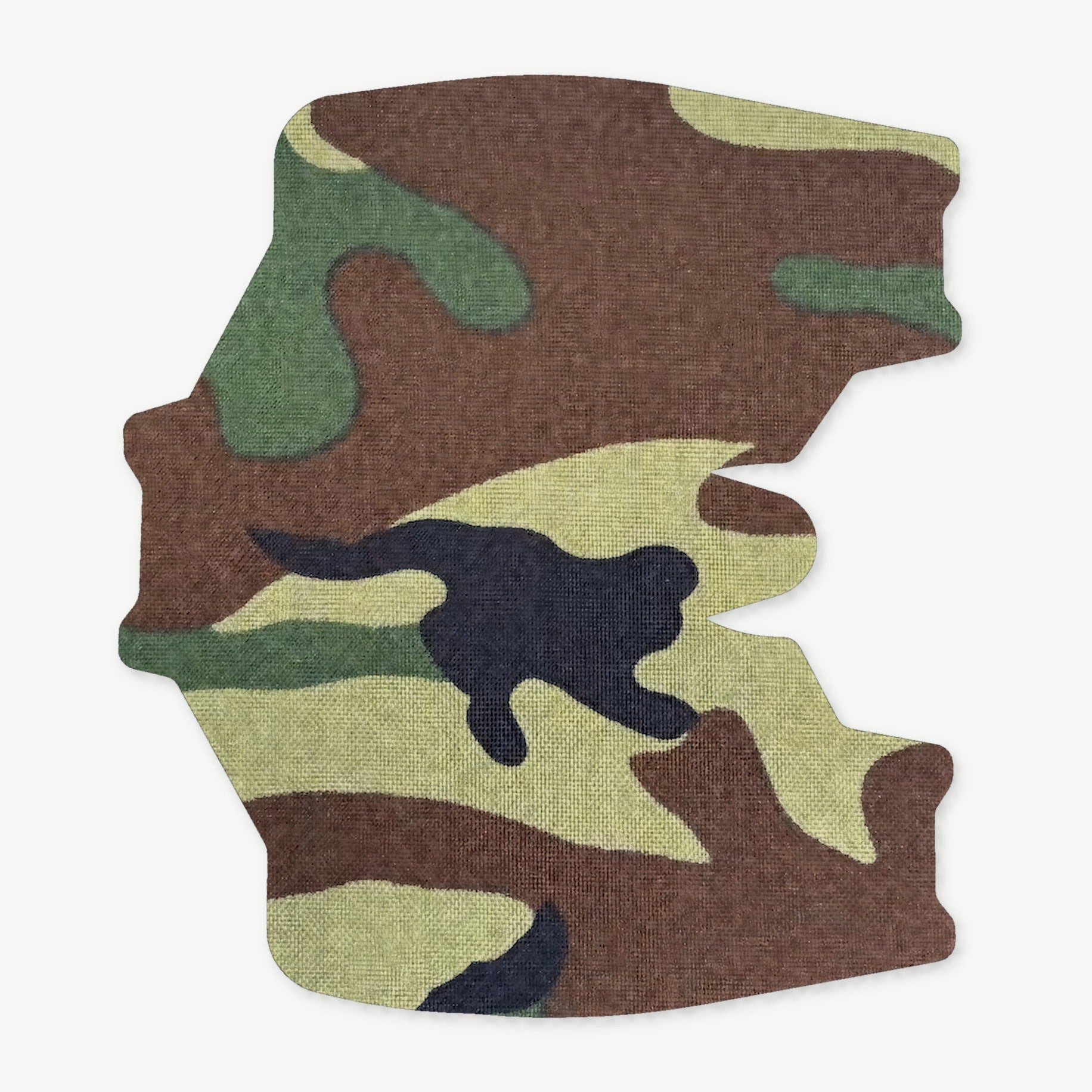 Stock Wrap Kit for A*B Arms Urban Sniper Stock (USS/X/XDE) - die-cut Cordura 1000D kit pieces in M81 Woodland - Combat Textiles