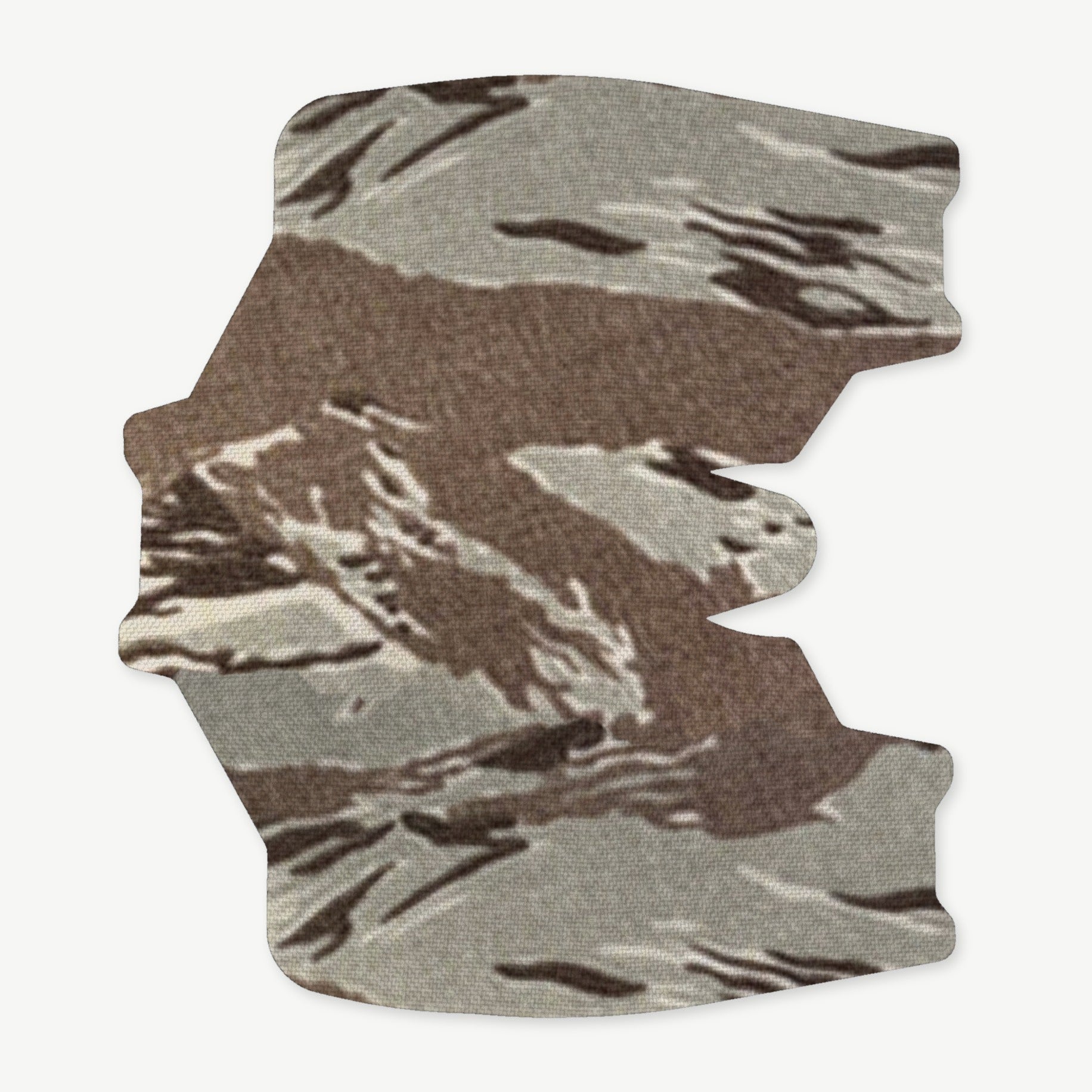 Stock Wrap Kit for A*B Arms Urban Sniper Stock (USS/X/XDE) - die-cut Cordura 1000D kit pieces in Tiger Stripe (ABU) - Combat Textiles