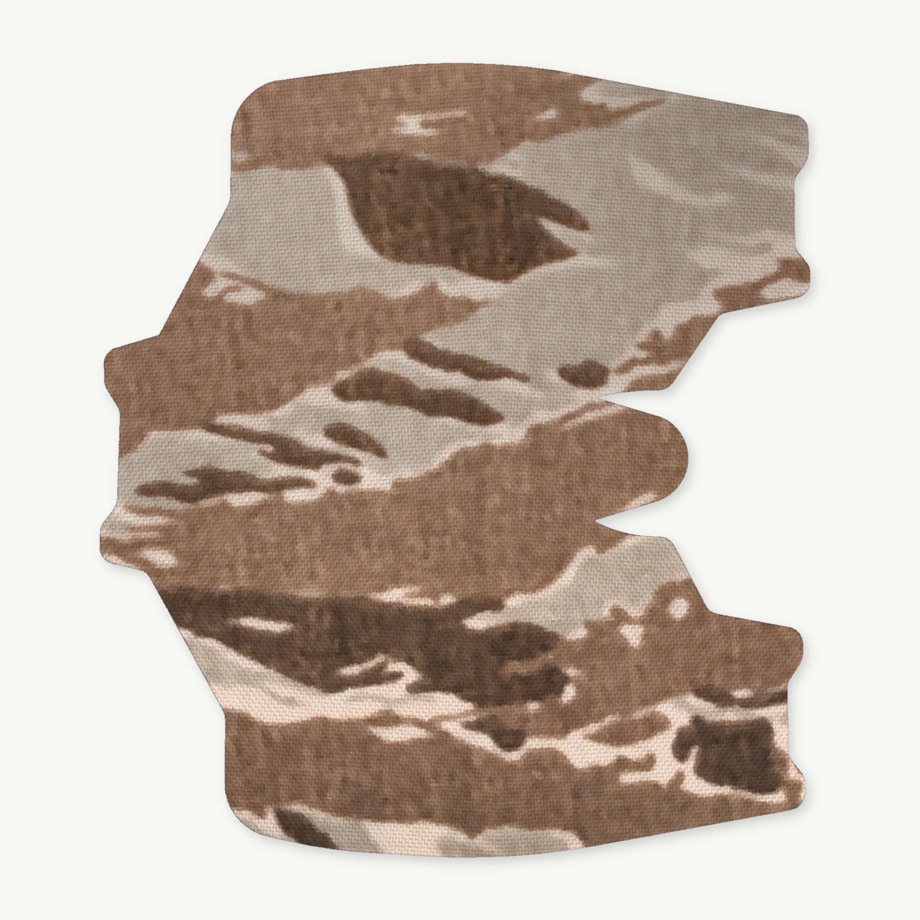 Stock Wrap Kit for A*B Arms Urban Sniper Stock (USS/X/XDE) - die-cut Cordura 1000D kit pieces in Tiger Stripe (Desert) - Combat Textiles