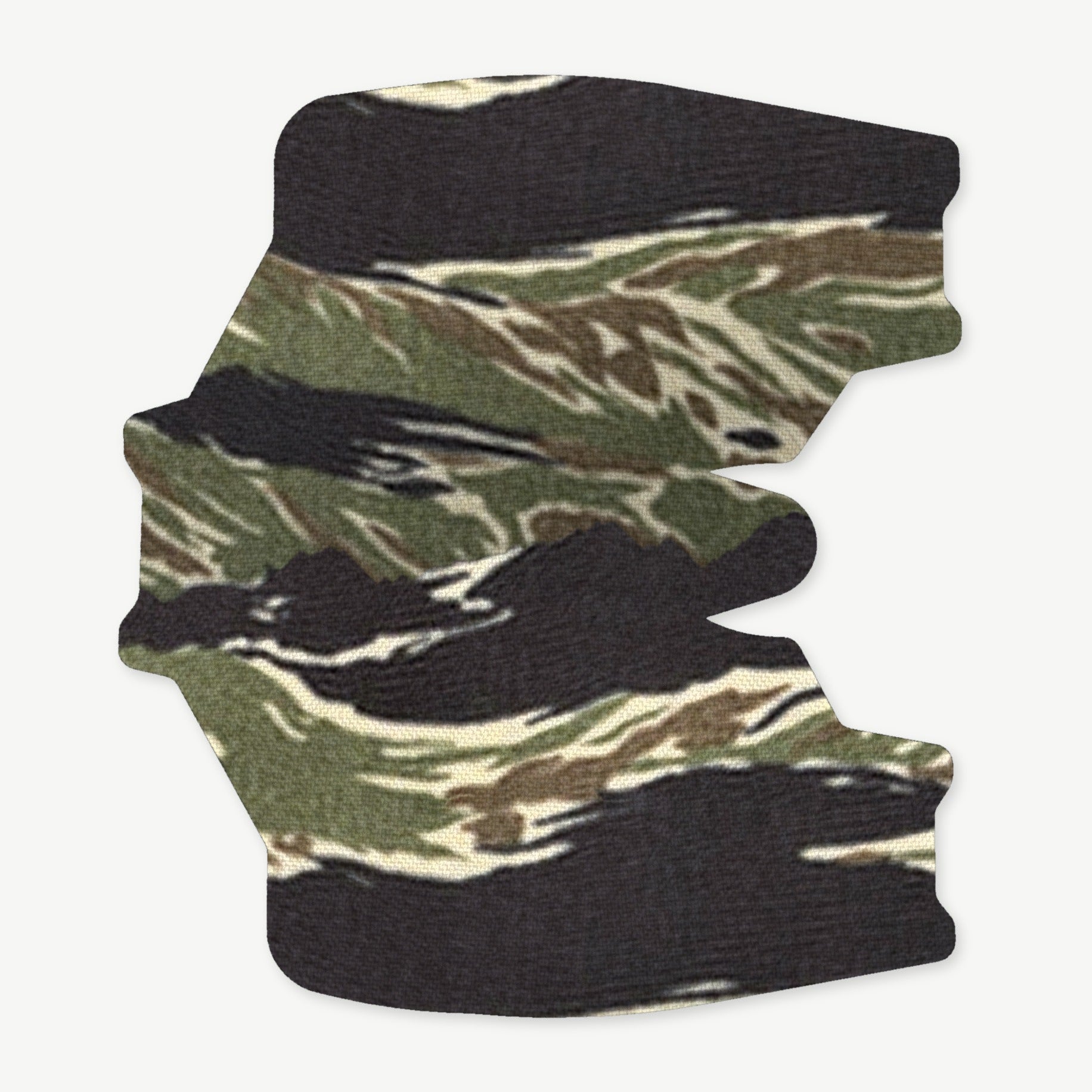 Stock Wrap Kit for A*B Arms Urban Sniper Stock (USS/X/XDE) - die-cut Cordura 1000D kit pieces in Tiger Stripe (Green/Black) - Combat Textiles