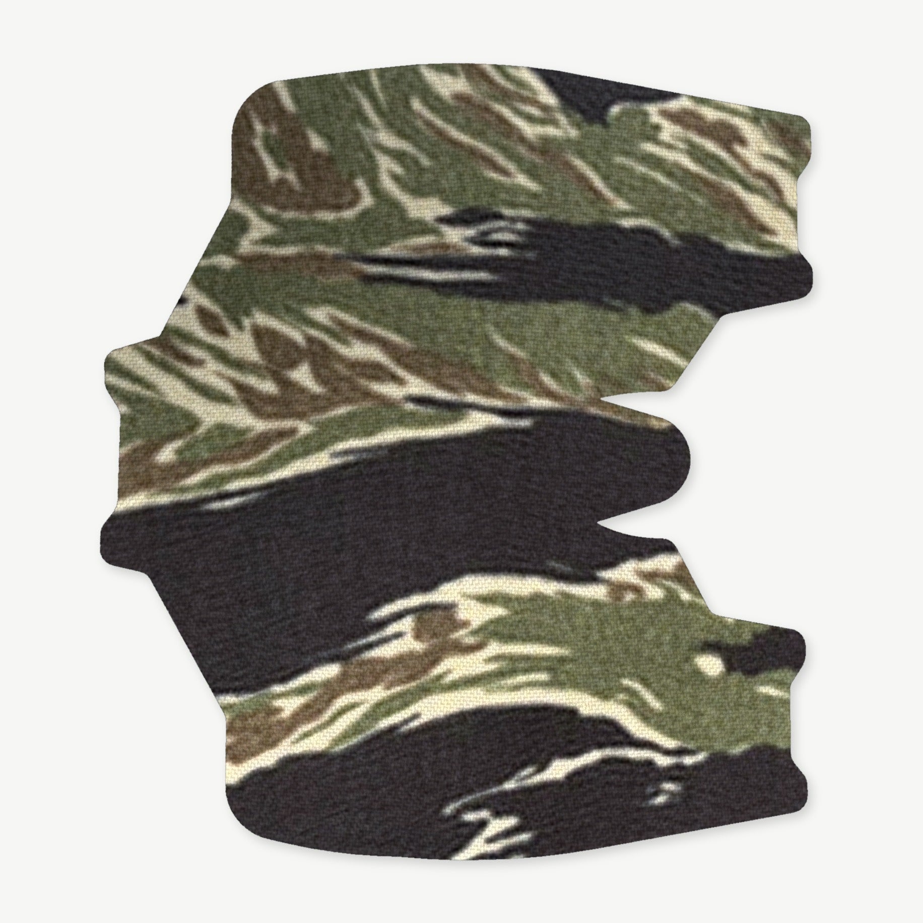 Stock Wrap Kit for A*B Arms Urban Sniper Stock (USS/X/XDE) - die-cut Cordura 1000D kit pieces in Tiger Stripe (Green/Black) - Combat Textiles