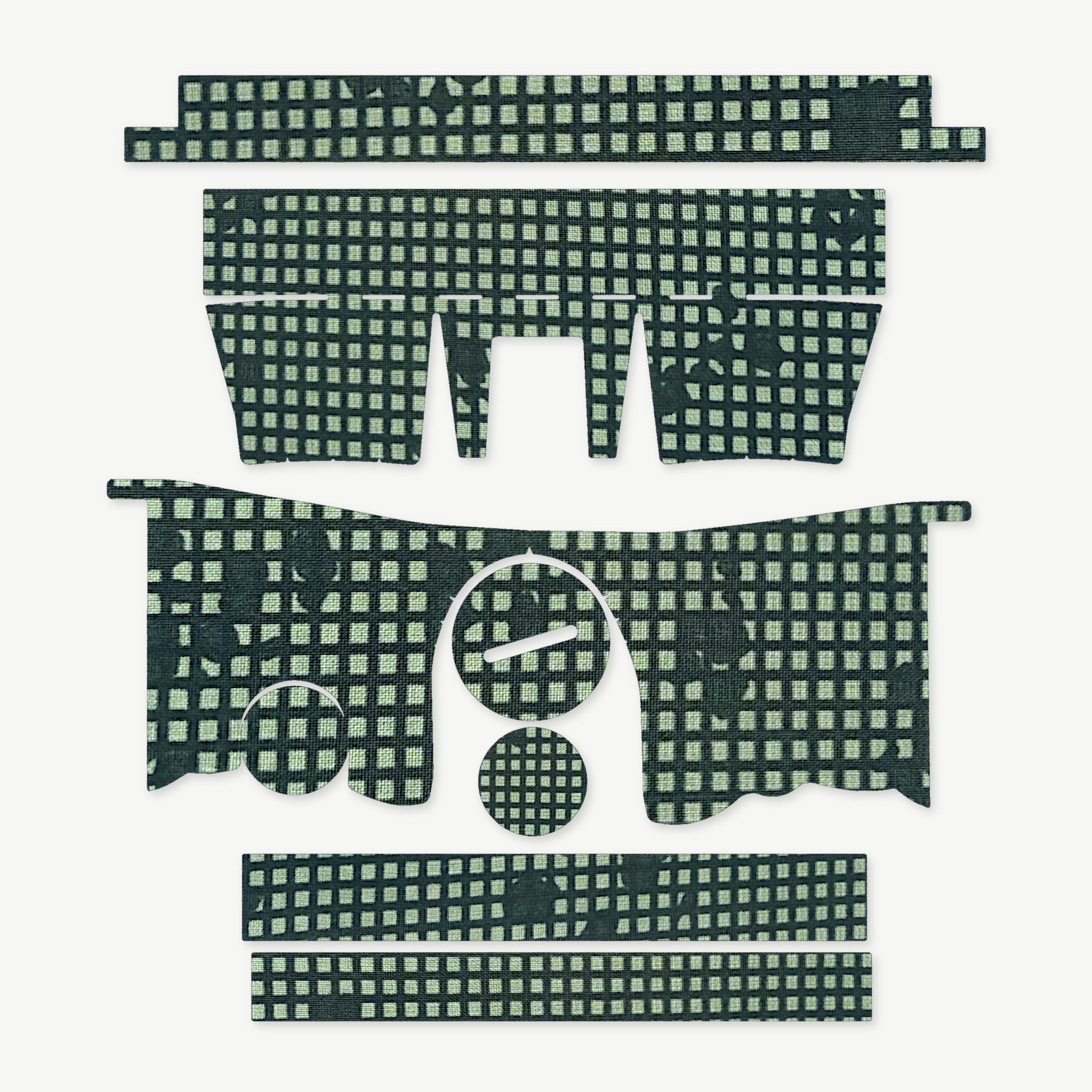 Optic Wrap Kit for Primary Arms SLx 5x36mm Gen III Prism Scope - die-cut Cordura 1000D kit pieces in Desert Night Camo - Combat Textiles