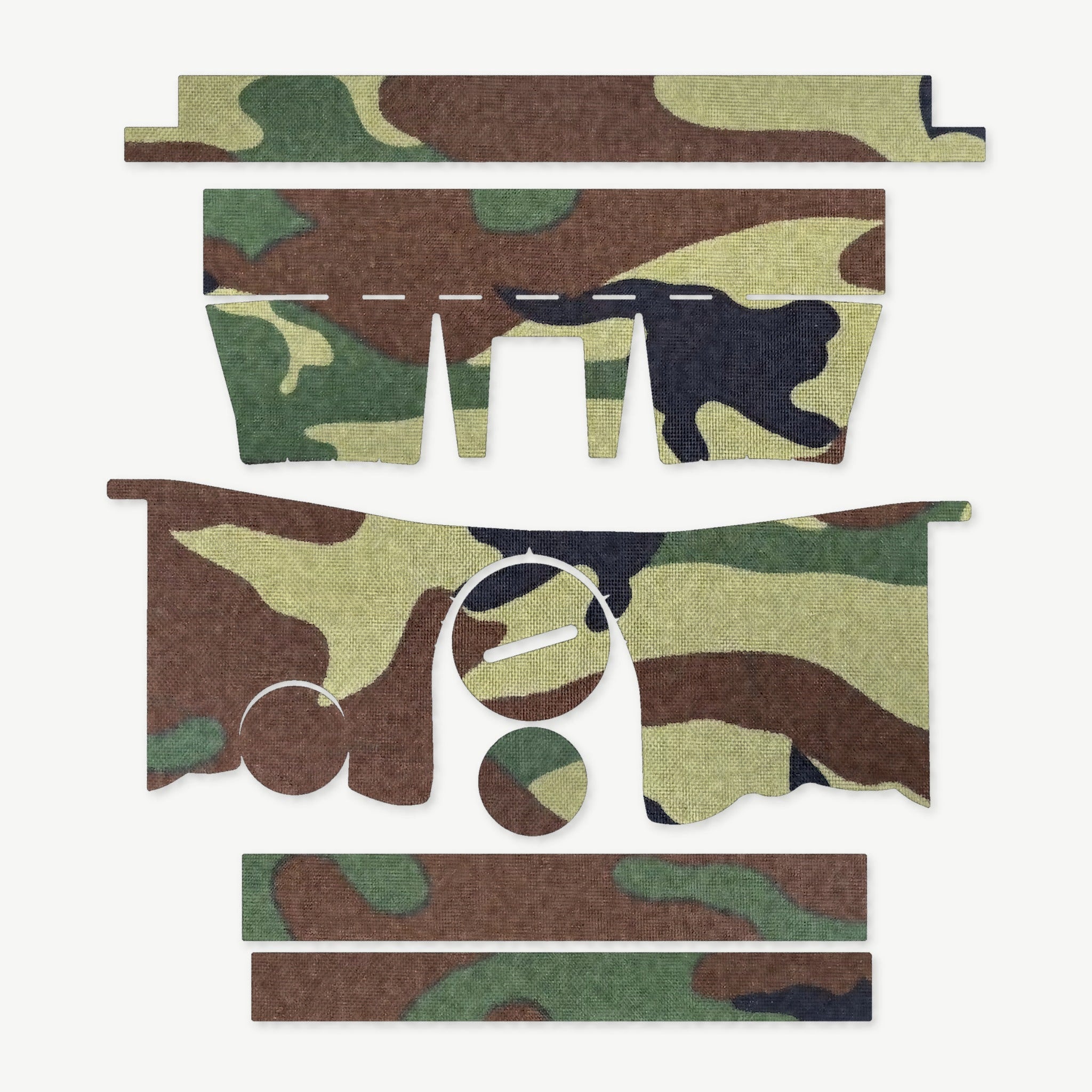 Optic Wrap Kit for Primary Arms SLx 5x36mm Gen III Prism Scope - die-cut Cordura 1000D kit pieces in M81 Woodland - Combat Textiles
