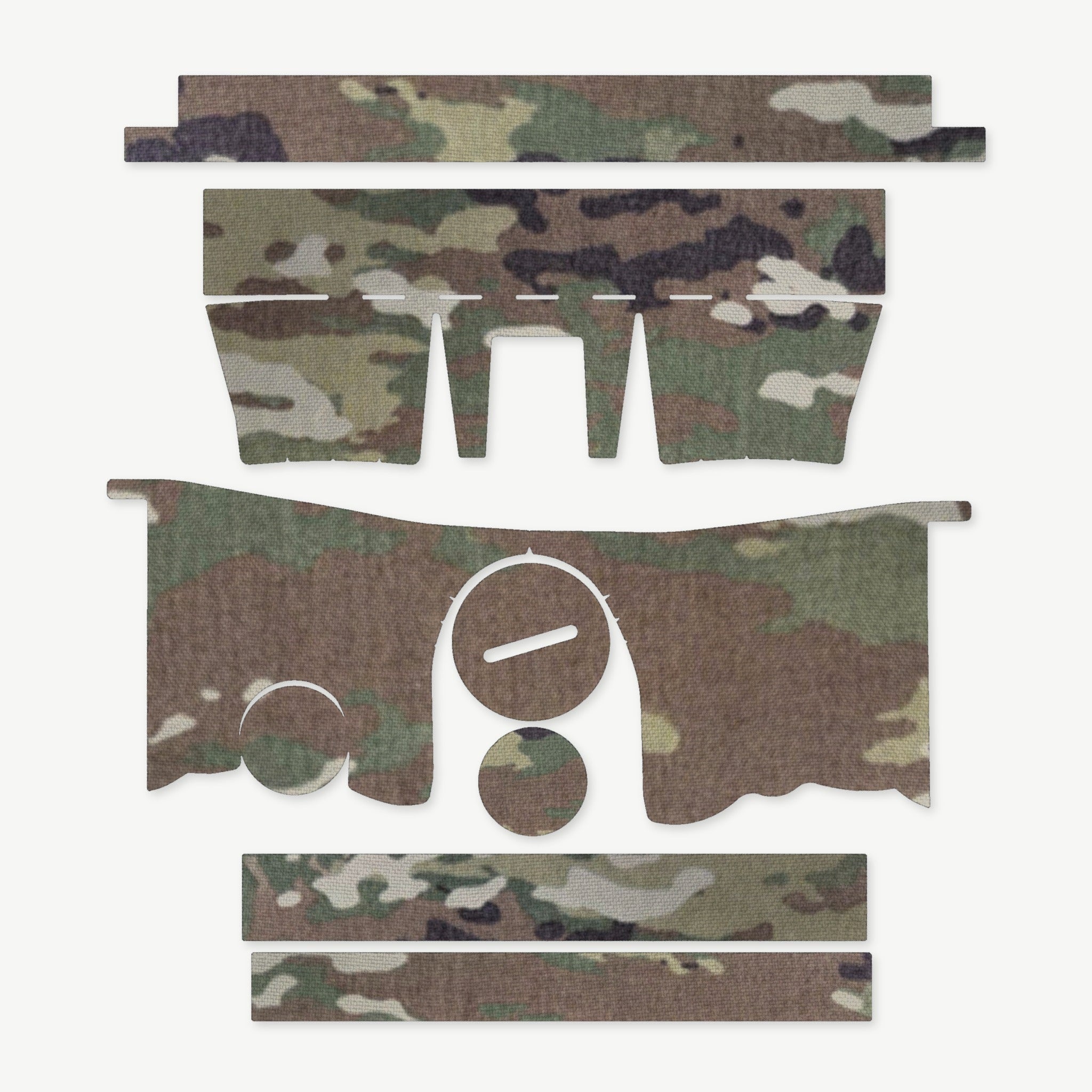 Optic Wrap Kit for Primary Arms SLx 5x36mm Gen III Prism Scope - die-cut Cordura 1000D kit pieces in MultiCam - Combat Textiles