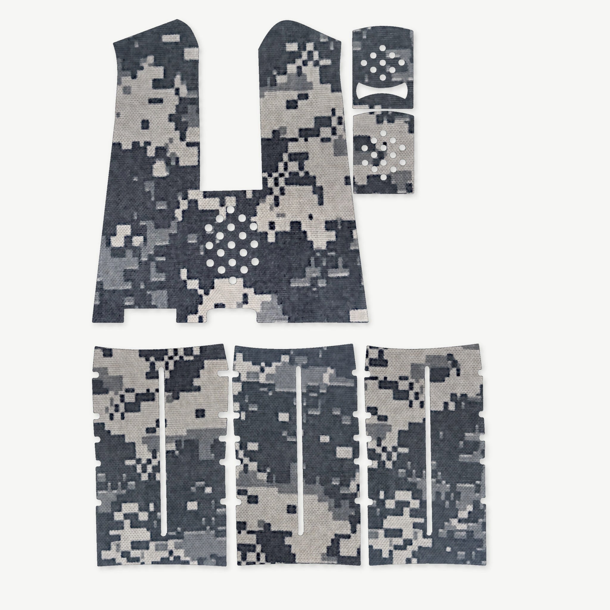 Grip Kit for Magpul MIAD Gen 1.1 - die-cut Cordura 1000D kit pieces in ACU - Combat Textiles