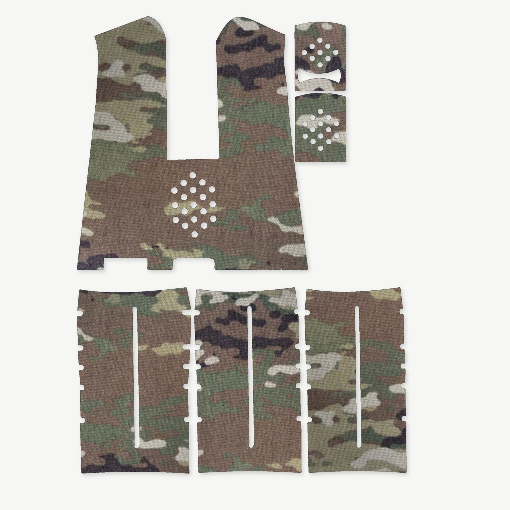 Grip Kit for Magpul MIAD Gen 1.1 - die-cut Cordura 1000D kit pieces in MultiCam - Combat Textiles