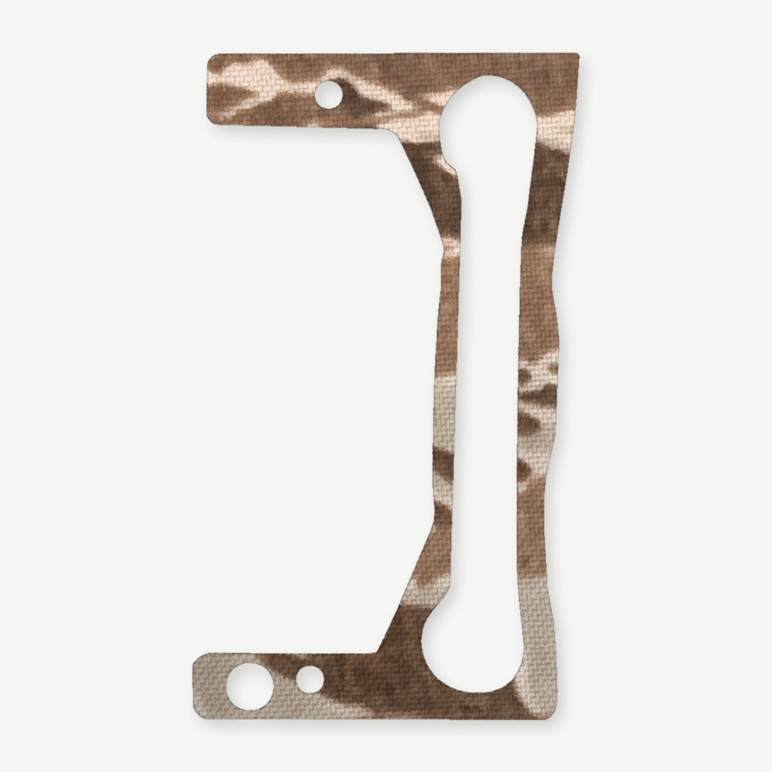 Optic Wrap Kit for Trijicon RMR Dual Illuminated - die-cut Cordura 1000D kit pieces in Tiger Stripe (Desert) - Combat Textiles
