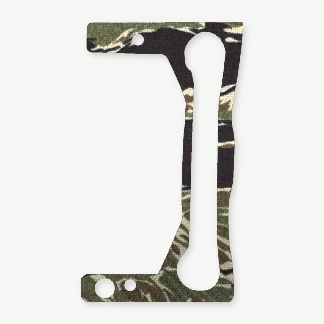 Optic Wrap Kit for Trijicon RMR Dual Illuminated - die-cut Cordura 1000D kit pieces in Tiger Stripe (Green/Black) - Combat Textiles