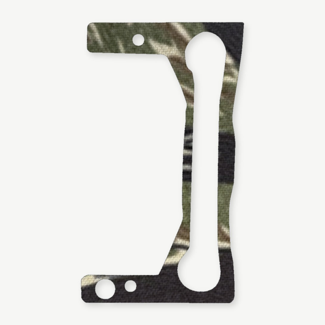 Optic Wrap Kit for Trijicon RMR Dual Illuminated - die-cut Cordura 1000D kit pieces in Tiger Stripe (Green/Black) - Combat Textiles