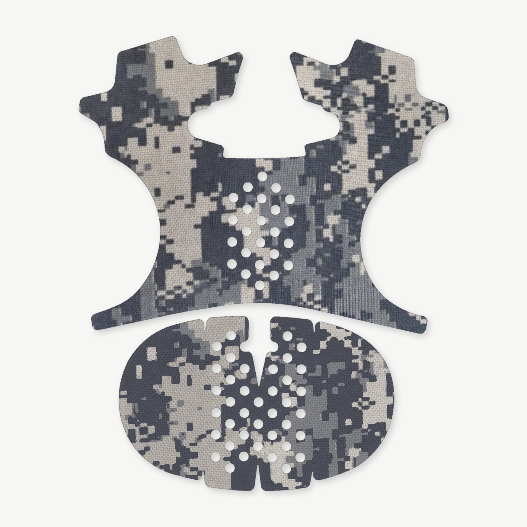 Grip Kit for Smith & Wesson CSX - die-cut Cordura 1000D kit pieces in ACU - Combat Textiles