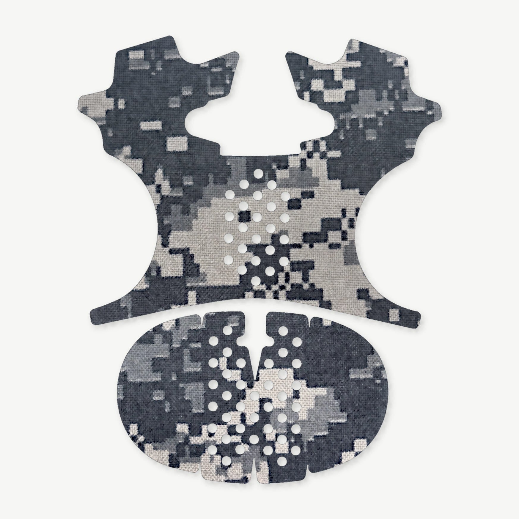 Grip Kit for Smith & Wesson CSX - die-cut Cordura 1000D kit pieces in ACU - Combat Textiles