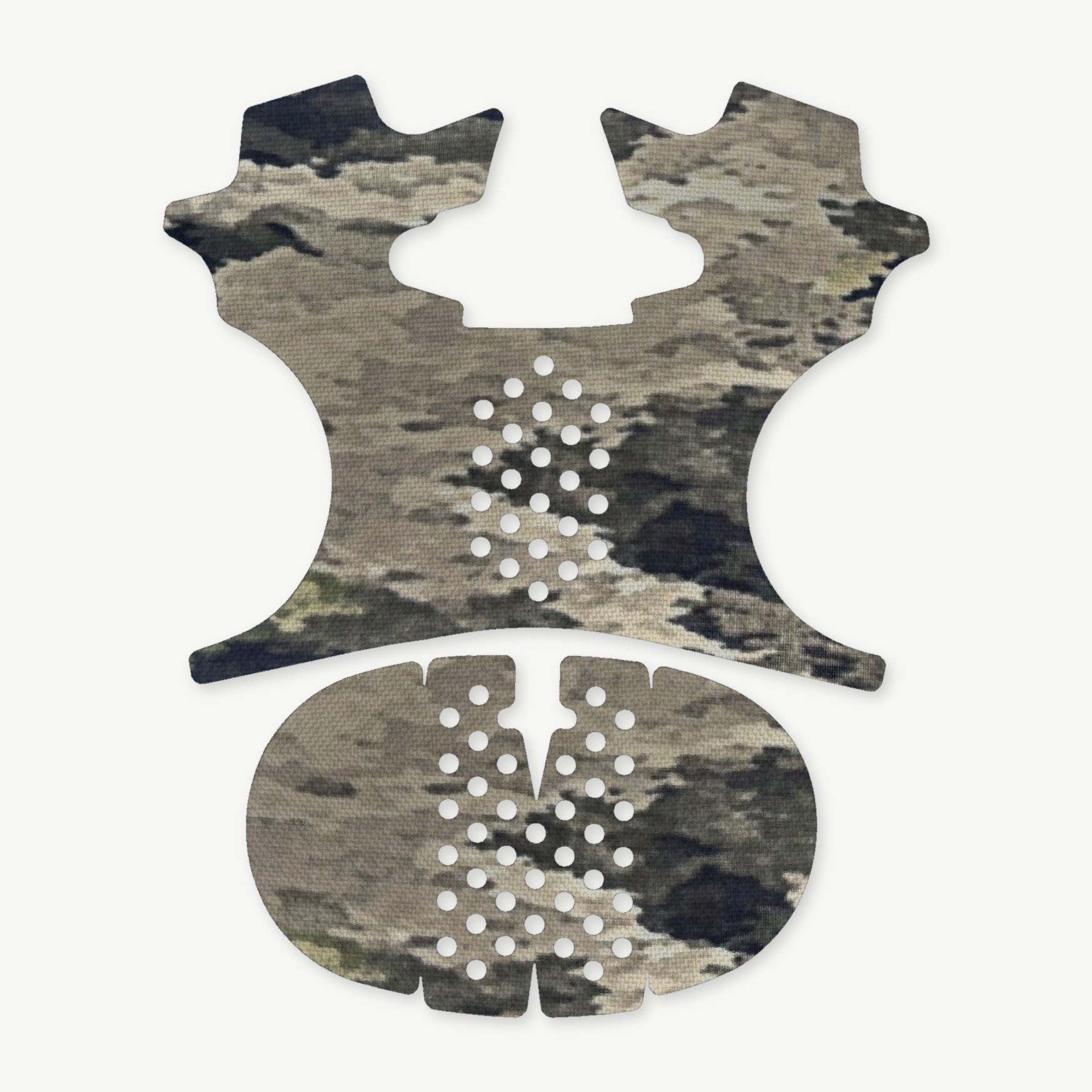 Grip Kit for Smith & Wesson CSX - die-cut Cordura 1000D kit pieces in A-TACS iX - Combat Textiles