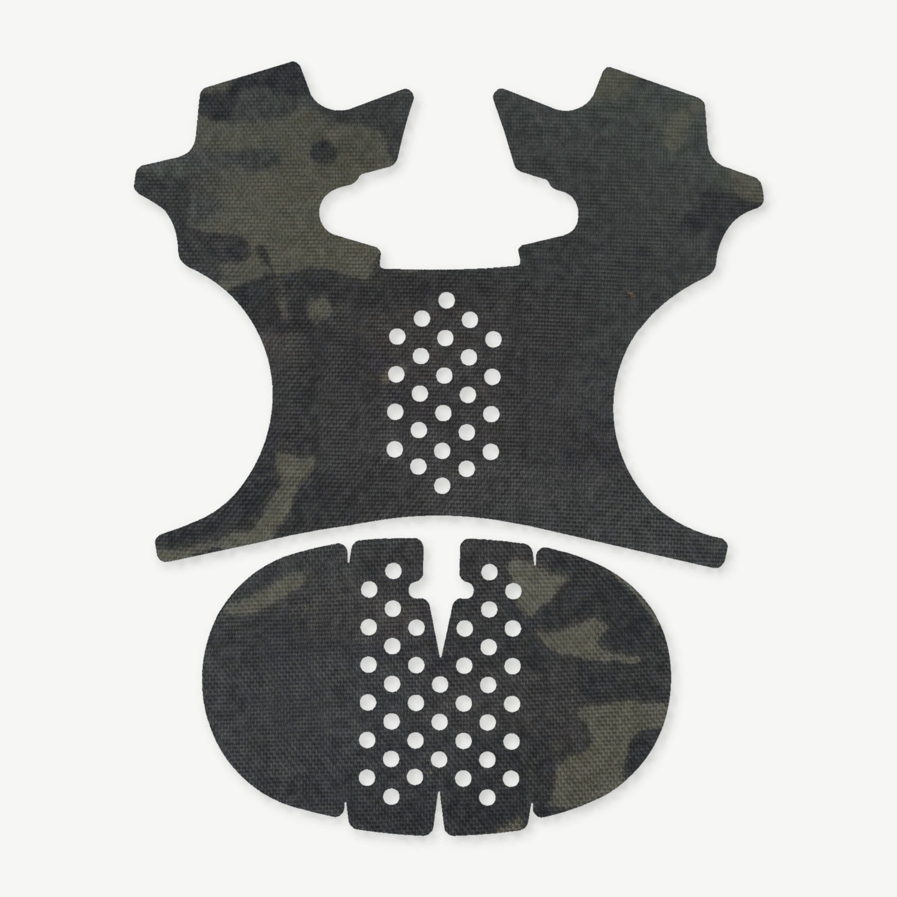 Grip Kit for Smith & Wesson CSX - die-cut Cordura 1000D kit pieces in MultiCam Black - Combat Textiles