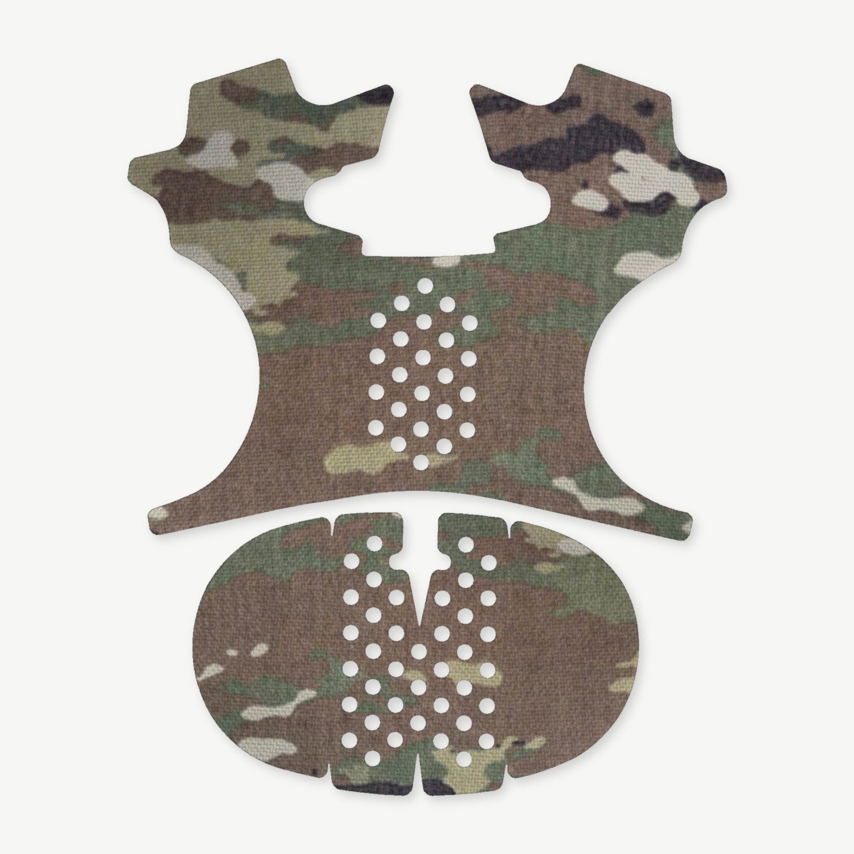 Grip Kit for Smith & Wesson CSX - die-cut Cordura 1000D kit pieces in MultiCam - Combat Textiles