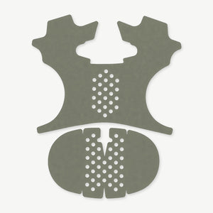 Grip Kit for Smith & Wesson CSX - die-cut Cordura 1000D kit pieces in OD Green - Combat Textiles