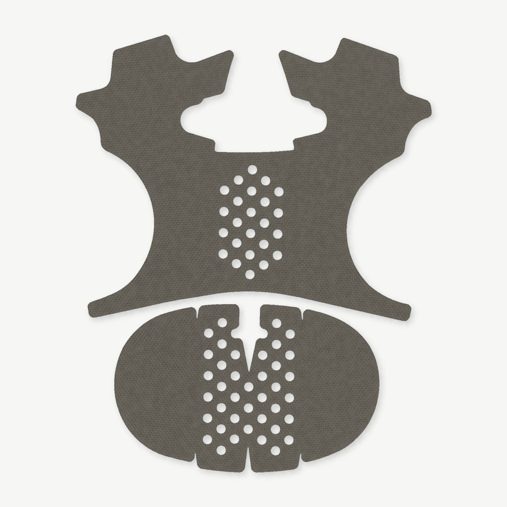 Grip Kit for Smith & Wesson CSX - die-cut Cordura 1000D kit pieces in Ranger Green - Combat Textiles