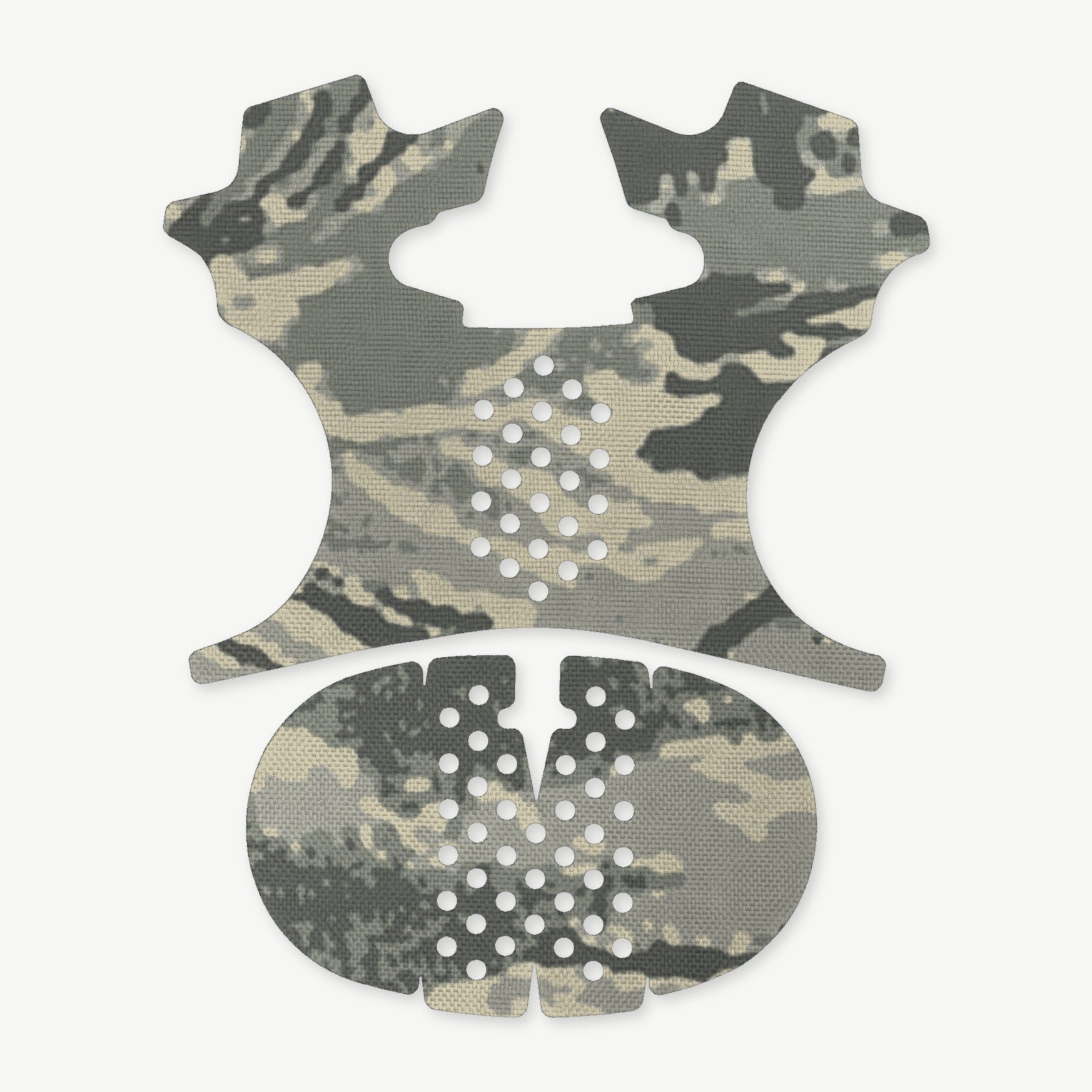 Grip Kit for Smith & Wesson CSX - die-cut Cordura 1000D kit pieces in Tiger Stripe (ABU) - Combat Textiles