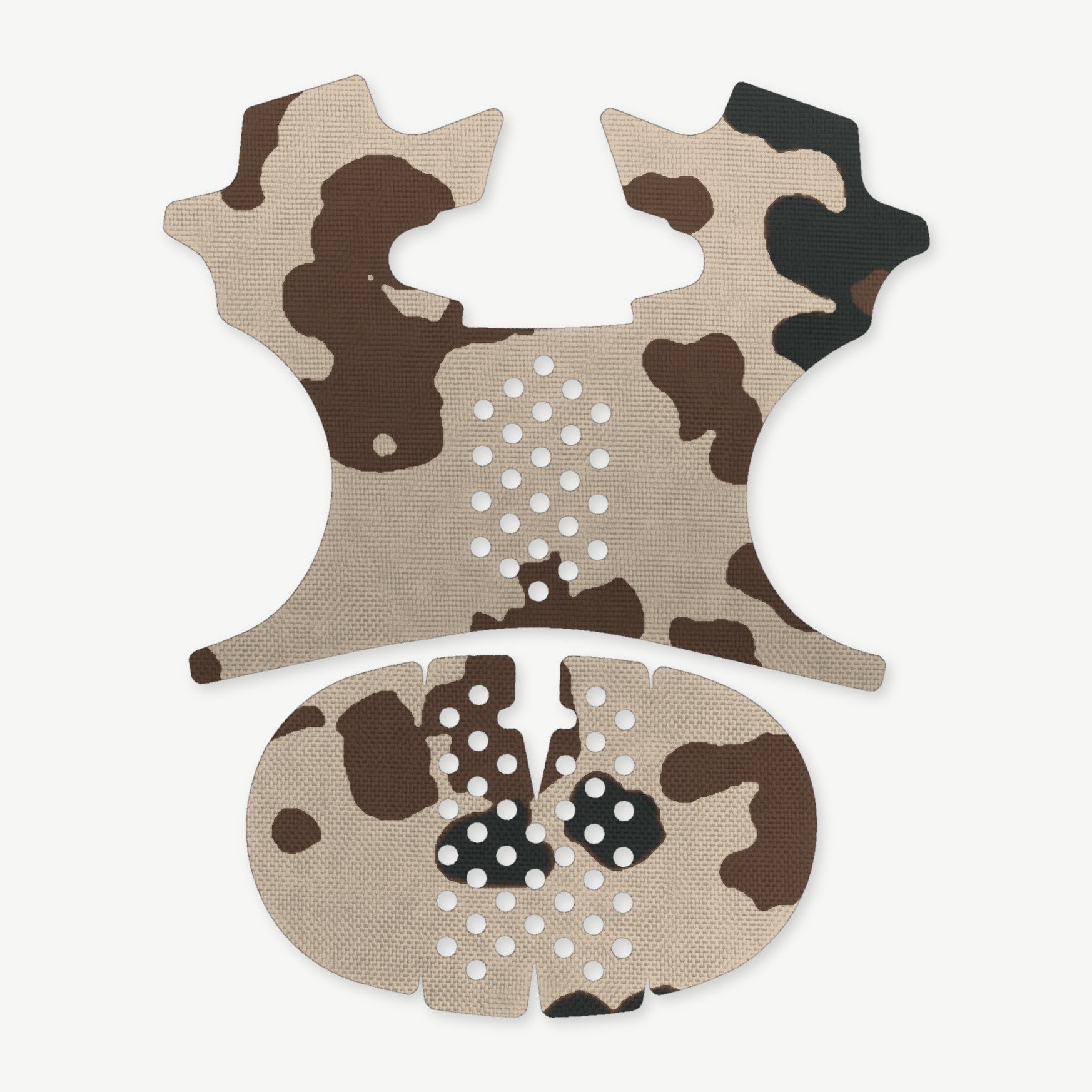 Grip Kit for Smith & Wesson CSX - die-cut Cordura 1000D kit pieces in Tropentarn - Combat Textiles