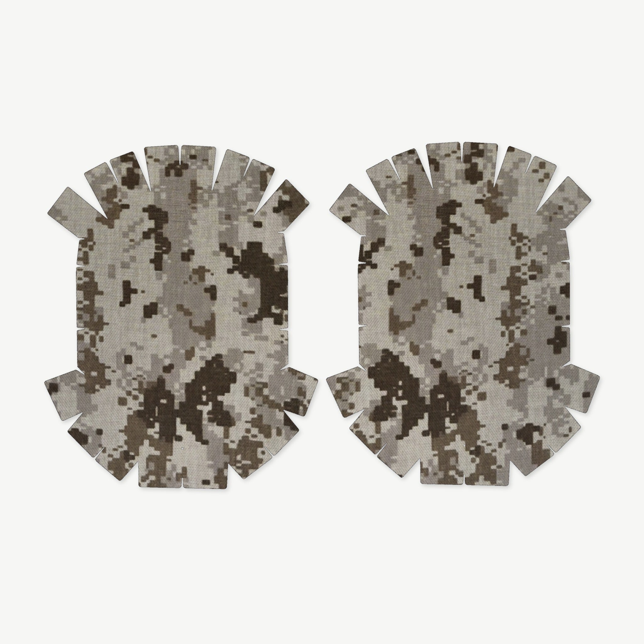 Ear Pro Wrap Kit for Walker’s Razor Slim (Passive) - die-cut Cordura 1000D kit pieces in ACU (Desert) - Combat Textiles